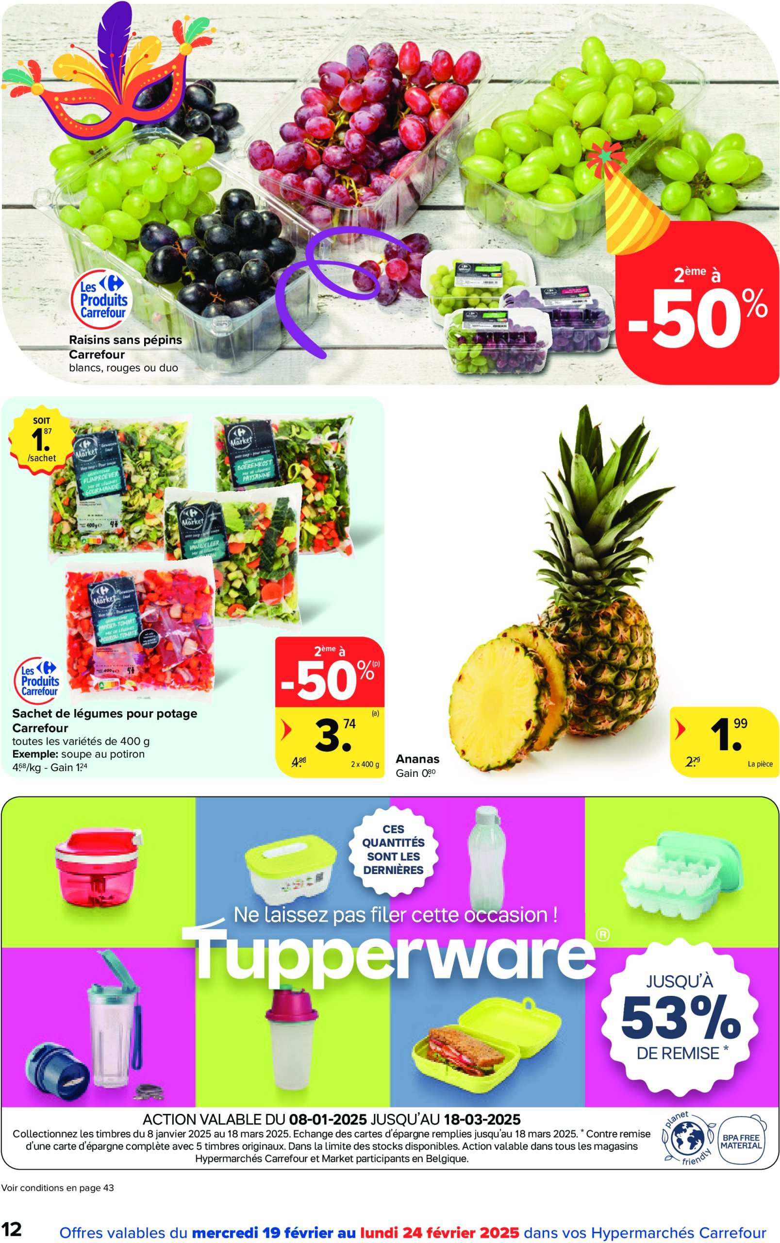 carrefour - Carrefour Hypermarchés folder geldig vanaf 19/02 - 03/03 - page: 12