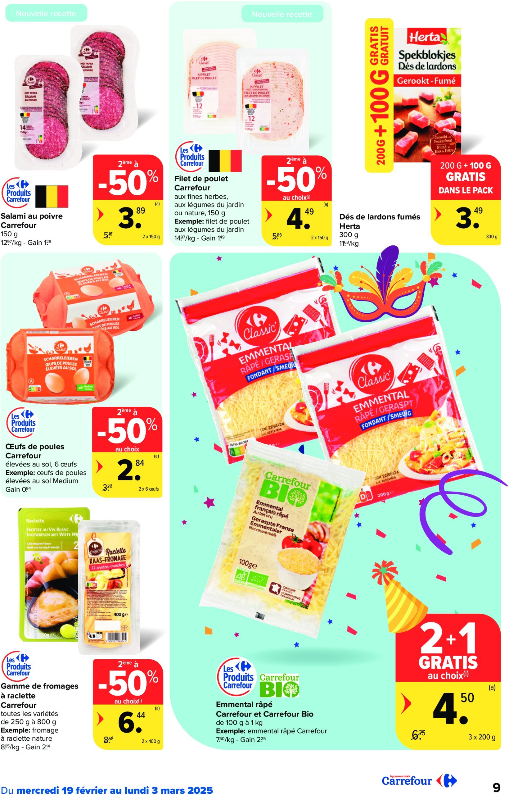 carrefour - Carrefour Hypermarchés folder geldig vanaf 19/02 - 03/03 - page: 9