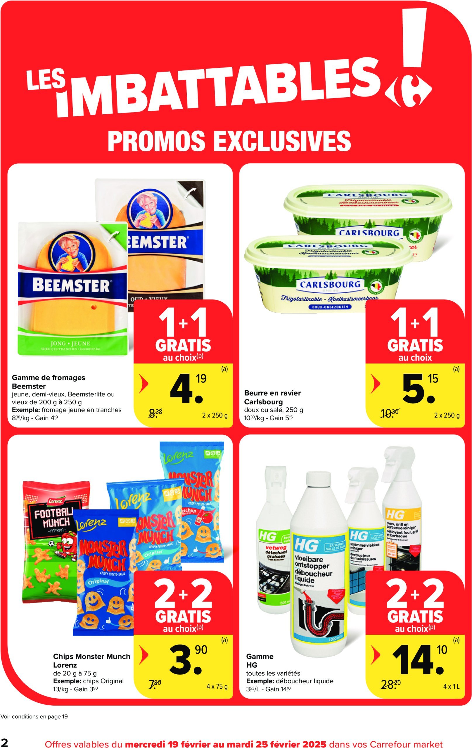 carrefour - Carrefour Market folder geldig vanaf 19/02 - 25/02 - page: 2