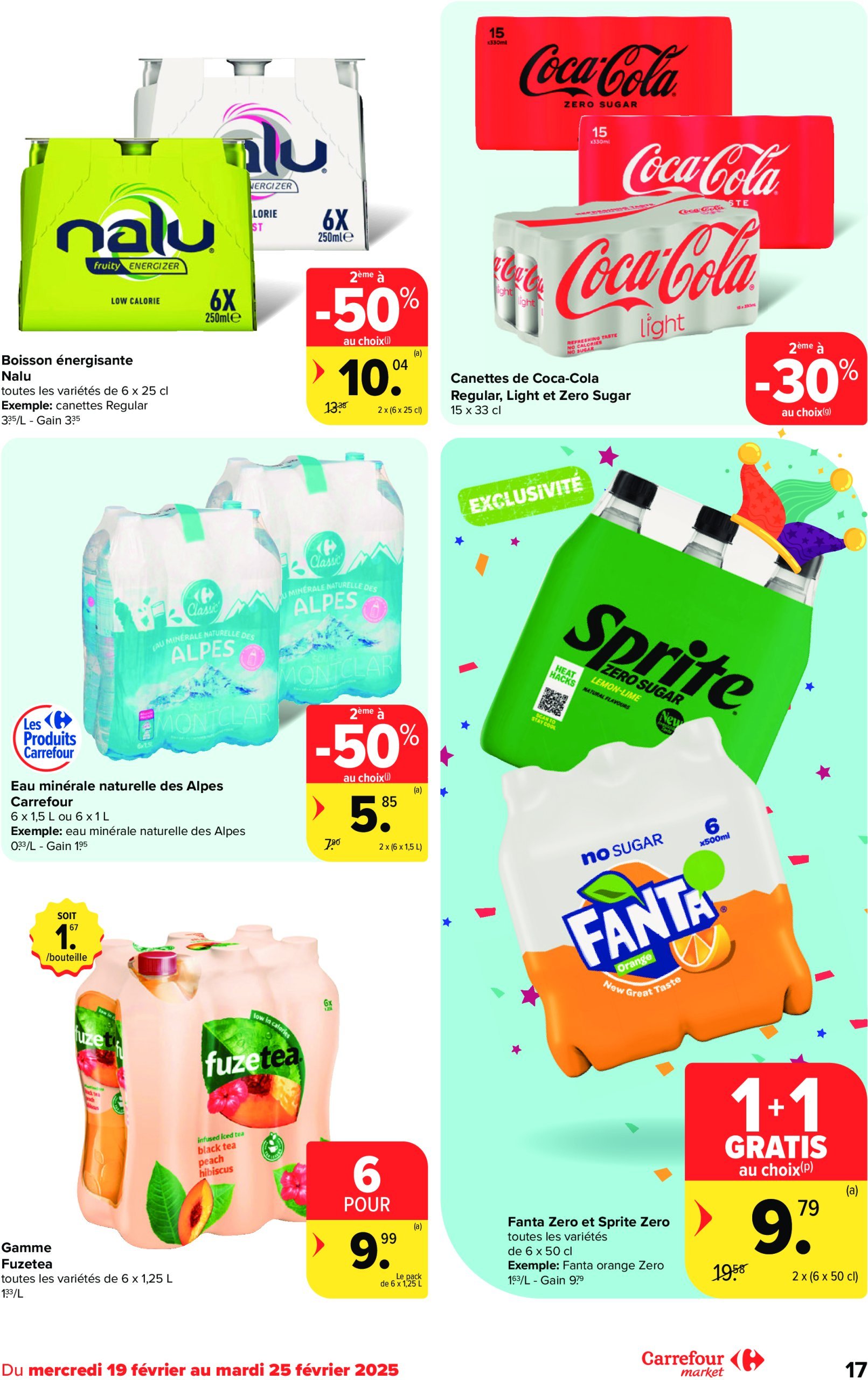 carrefour - Carrefour Market folder geldig vanaf 19/02 - 25/02 - page: 17