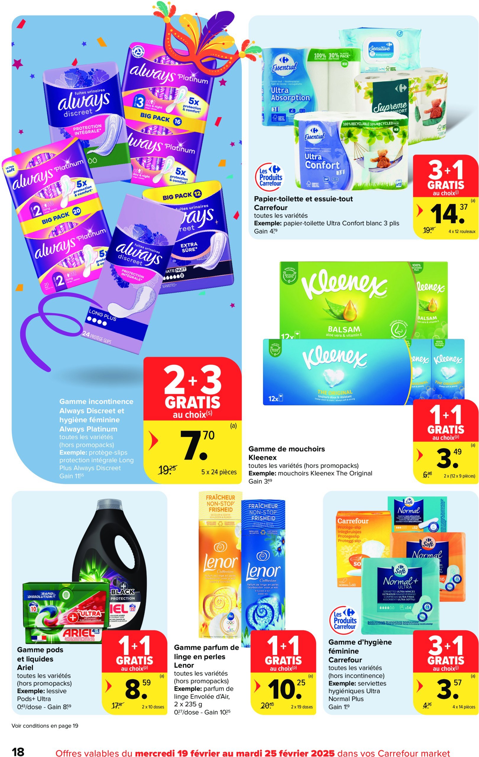 carrefour - Carrefour Market folder geldig vanaf 19/02 - 25/02 - page: 18