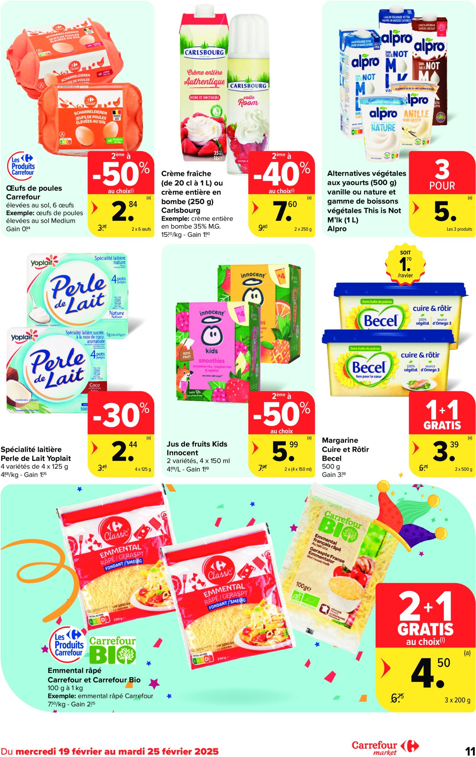 carrefour - Carrefour Market folder geldig vanaf 19/02 - 25/02 - page: 11