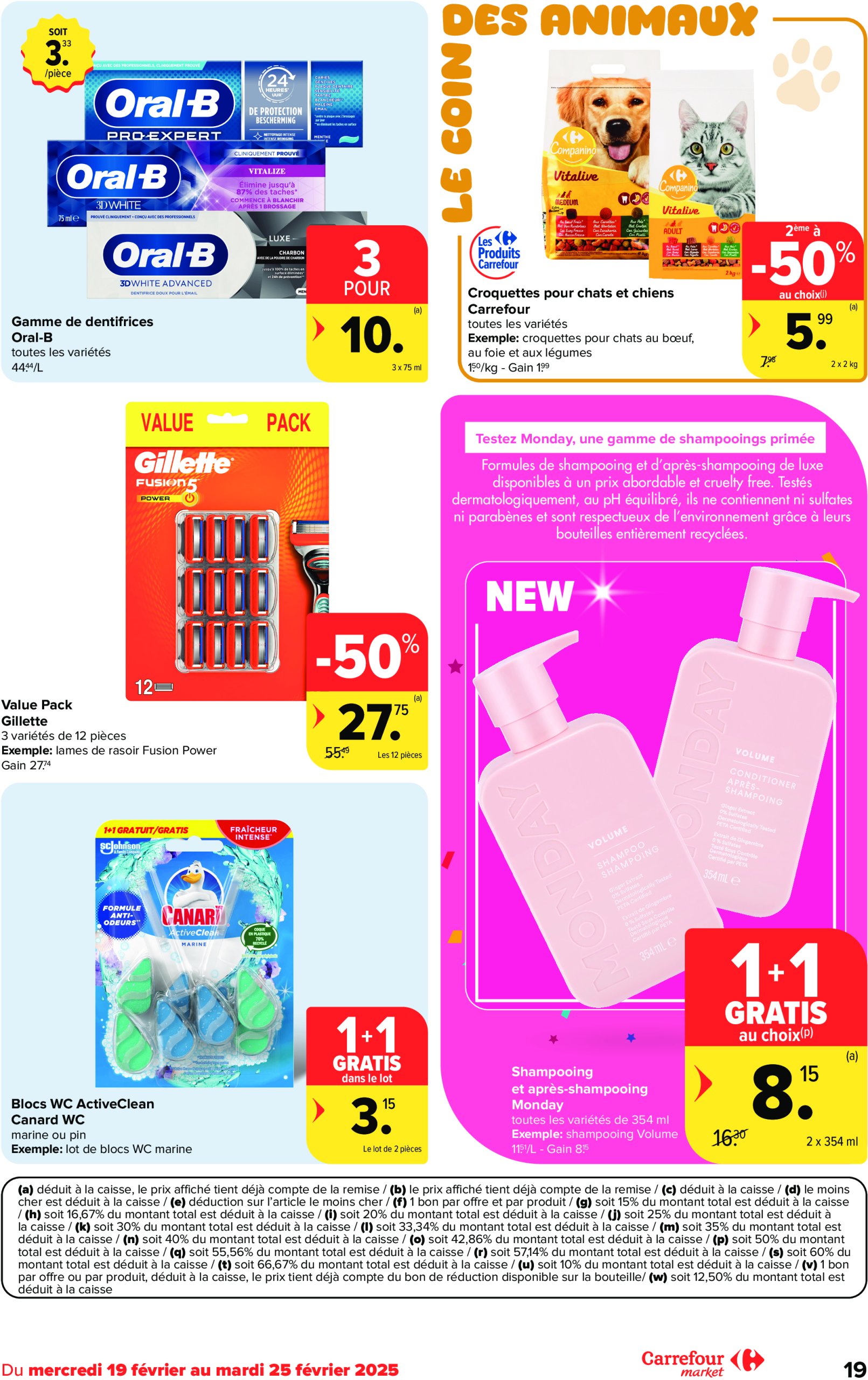 carrefour - Carrefour Market folder geldig vanaf 19/02 - 25/02 - page: 19