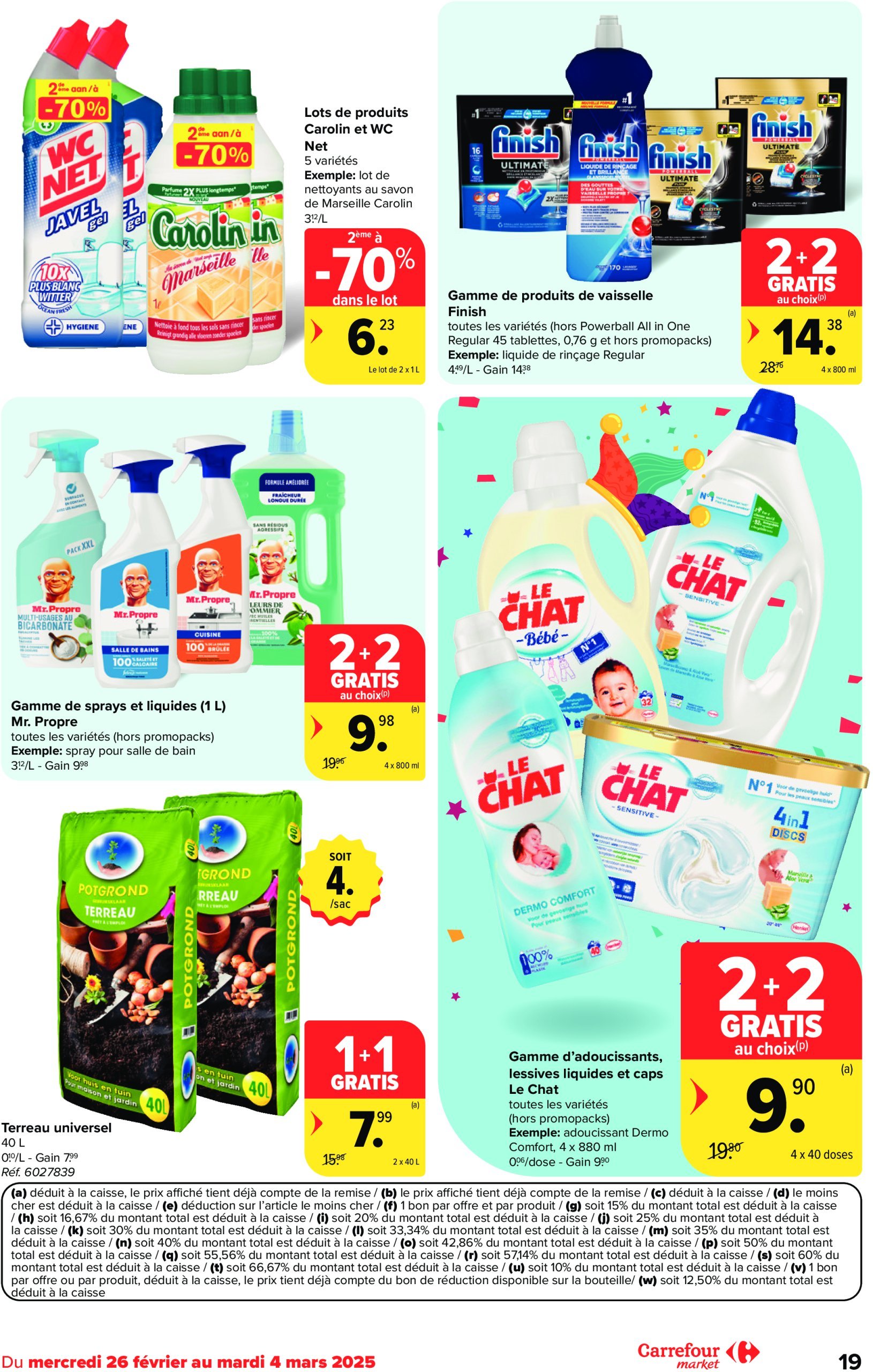 carrefour - Carrefour Market folder geldig vanaf 26/02 - 04/03 - page: 19