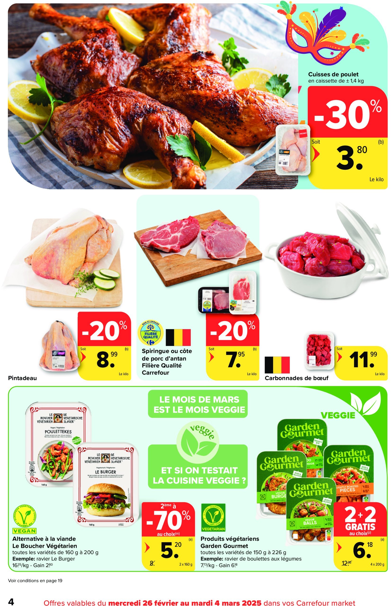 carrefour - Carrefour Market folder geldig vanaf 26/02 - 04/03 - page: 4