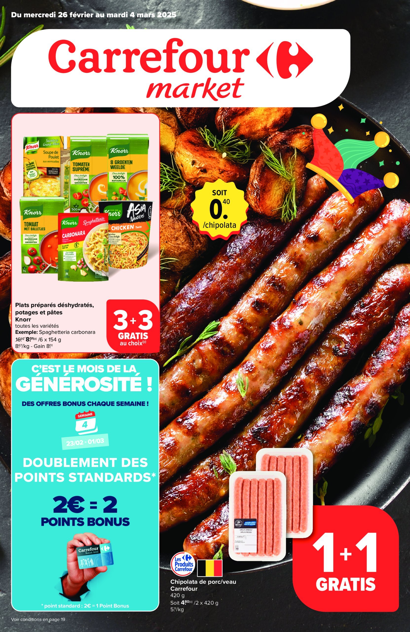 carrefour - Carrefour Market folder geldig vanaf 26/02 - 04/03