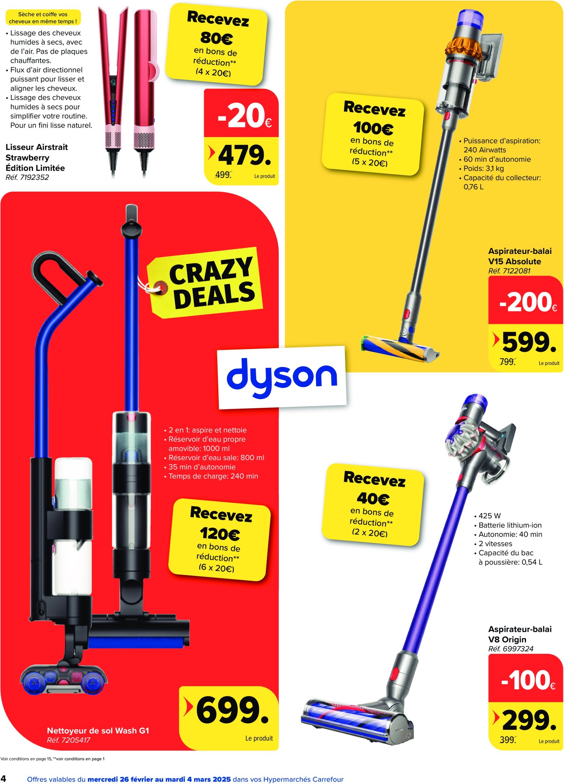 carrefour - Carrefour Hypermarchés - Crazy deals folder geldig vanaf 26/02 - 04/03 - page: 4