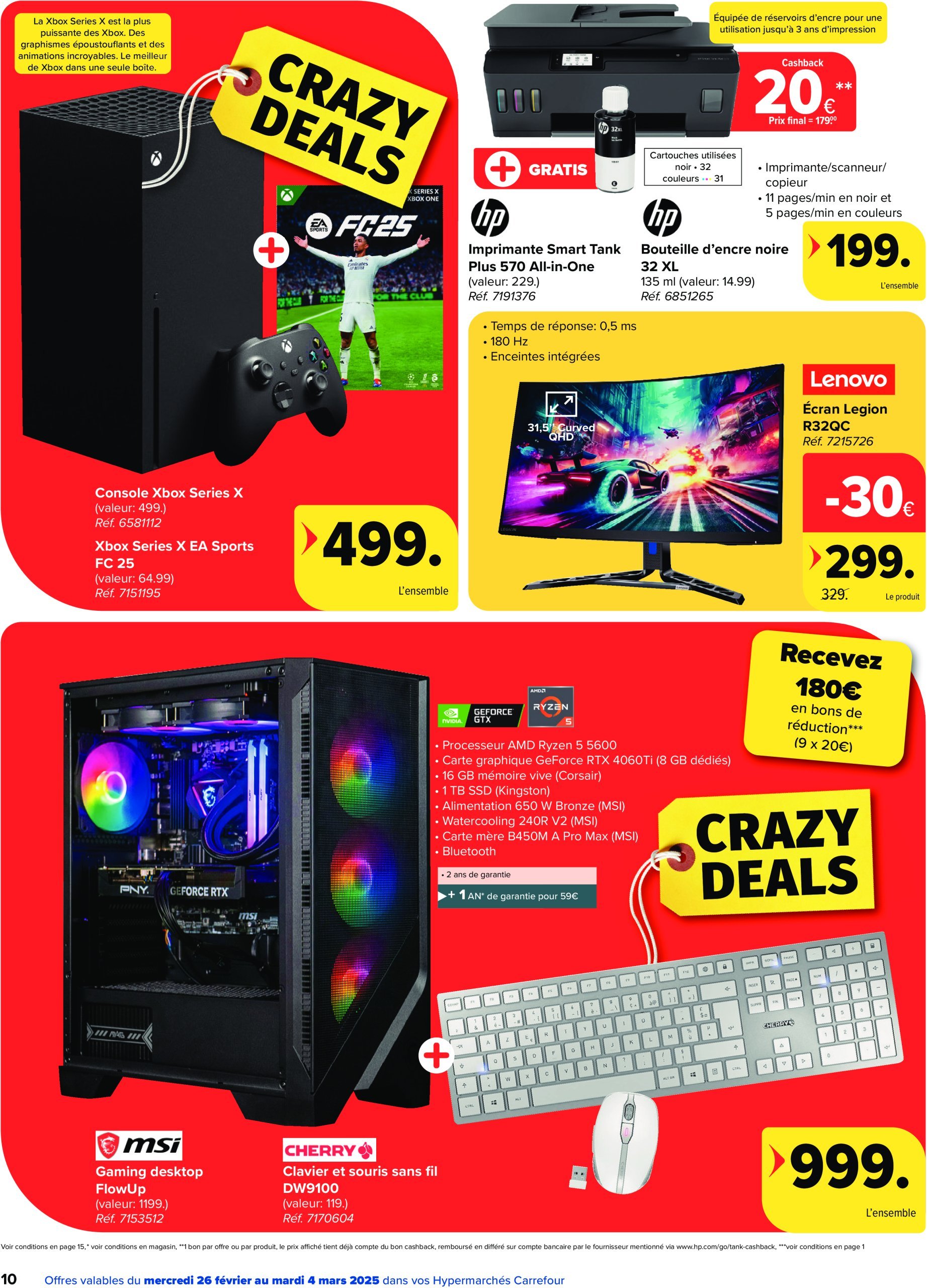 carrefour - Carrefour Hypermarchés - Crazy deals folder geldig vanaf 26/02 - 04/03 - page: 10