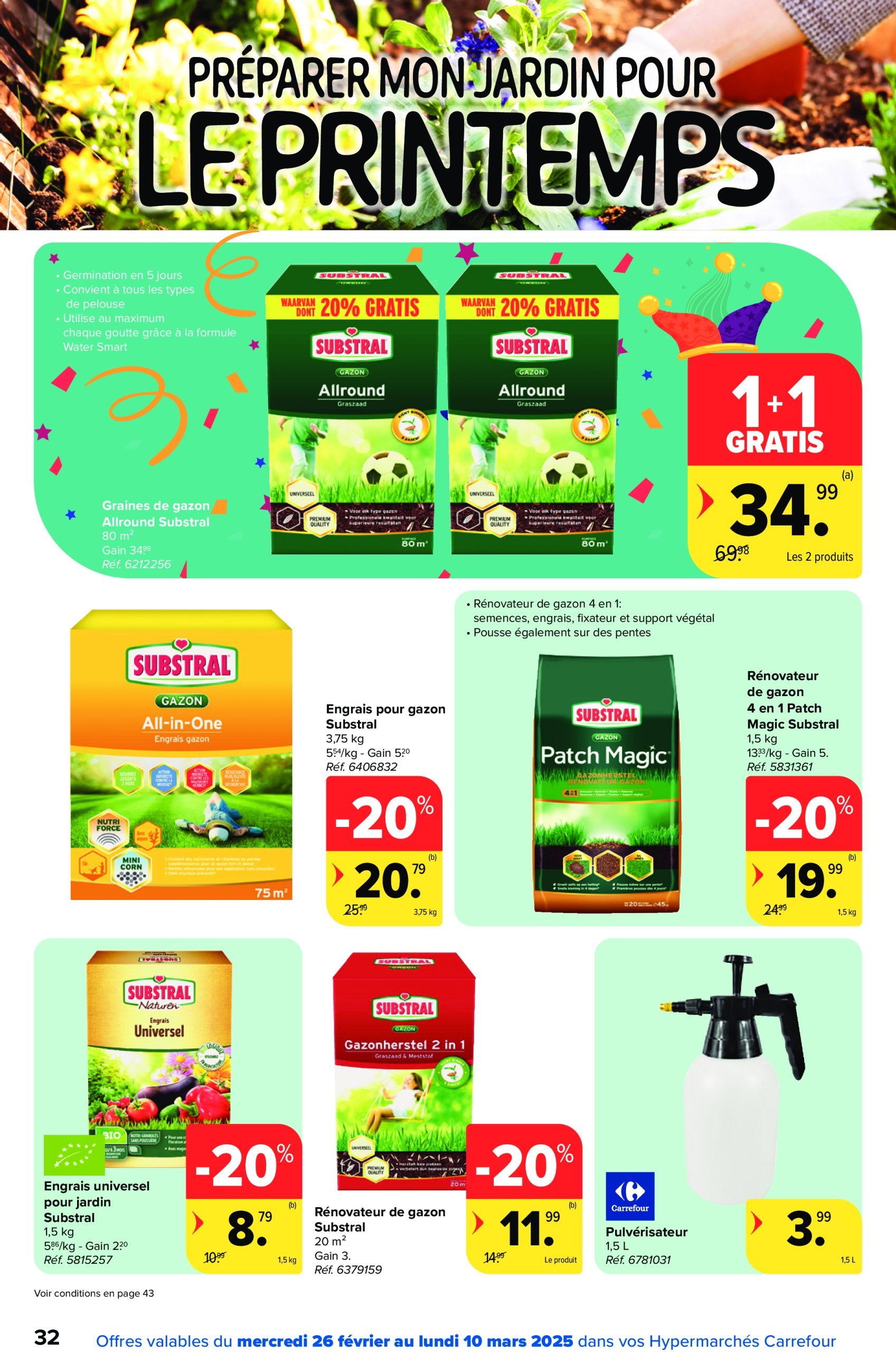 carrefour - Carrefour Hypermarchés folder geldig vanaf 26/02 - 10/03 - page: 32