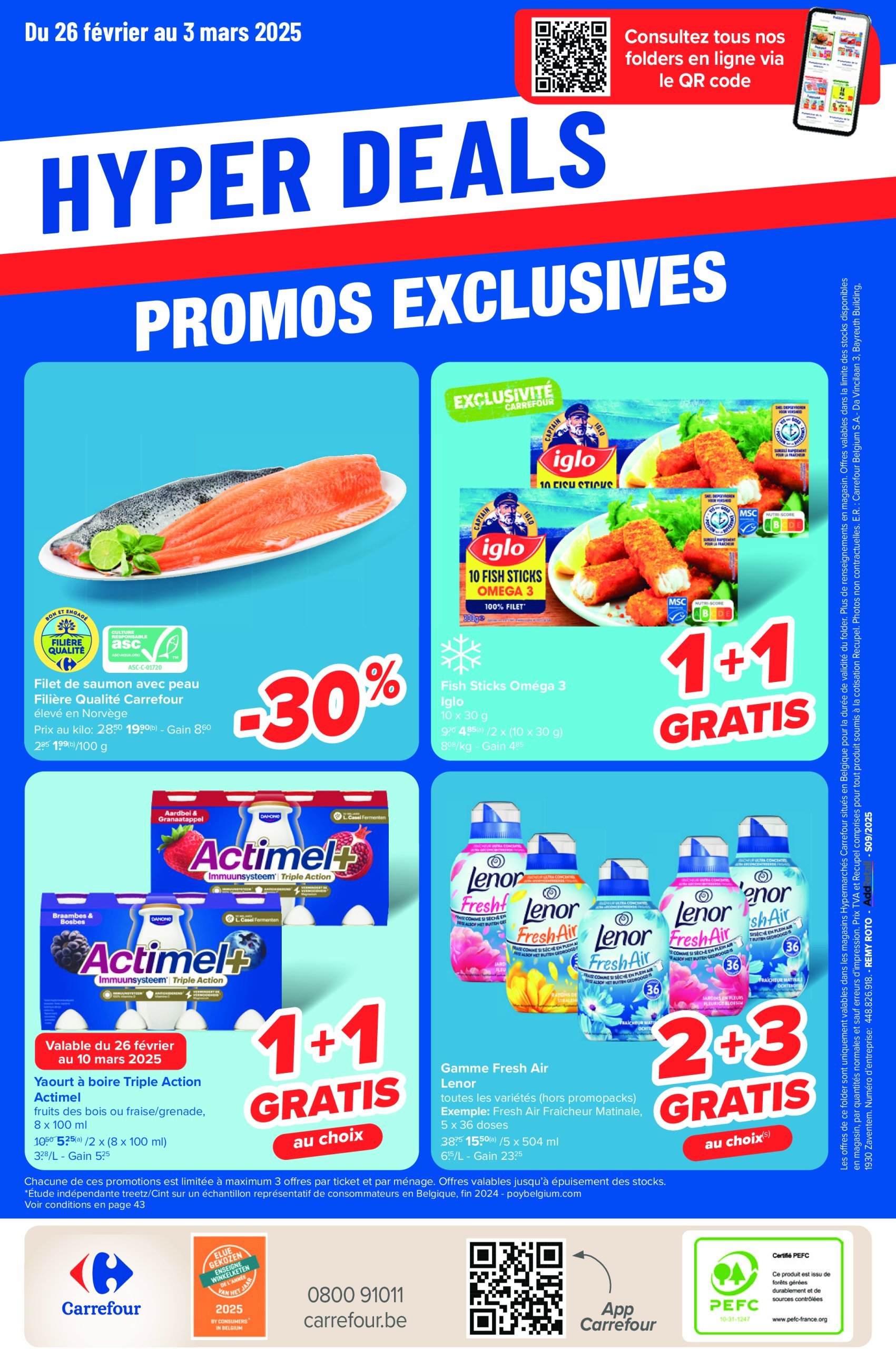 carrefour - Carrefour Hypermarchés folder geldig vanaf 26/02 - 10/03 - page: 44