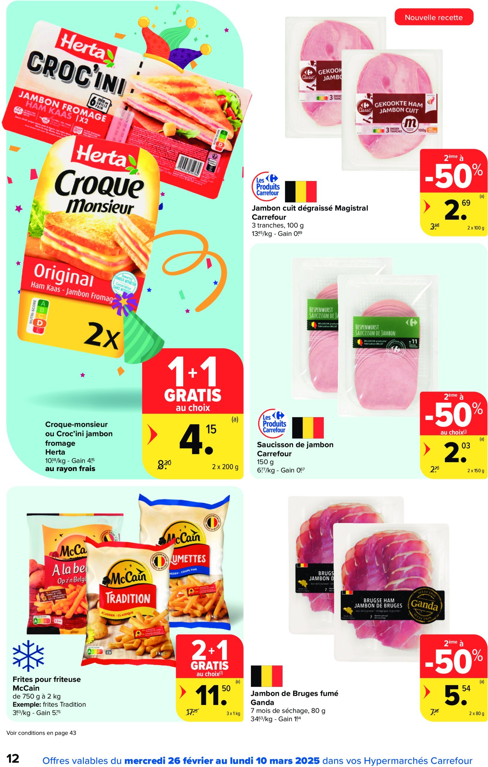 carrefour - Carrefour Hypermarchés folder geldig vanaf 26/02 - 10/03 - page: 12