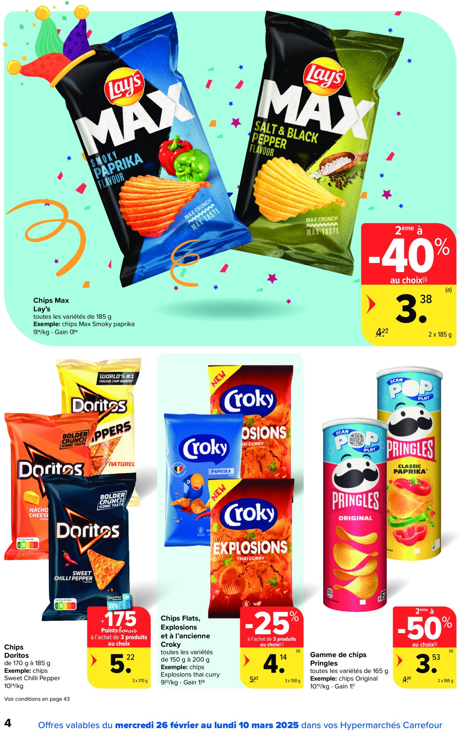 carrefour - Carrefour Hypermarchés folder geldig vanaf 26/02 - 10/03 - page: 4