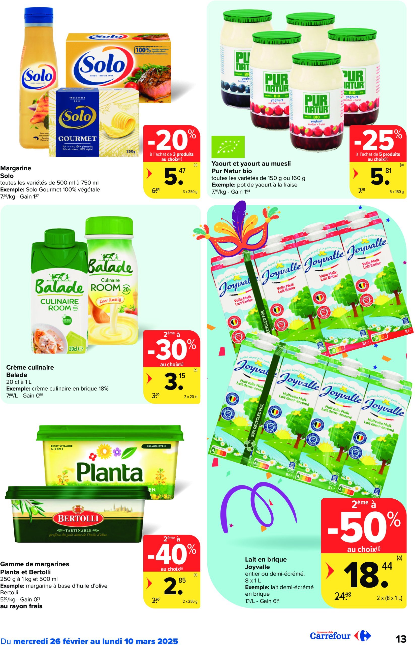 carrefour - Carrefour Hypermarchés folder geldig vanaf 26/02 - 10/03 - page: 13