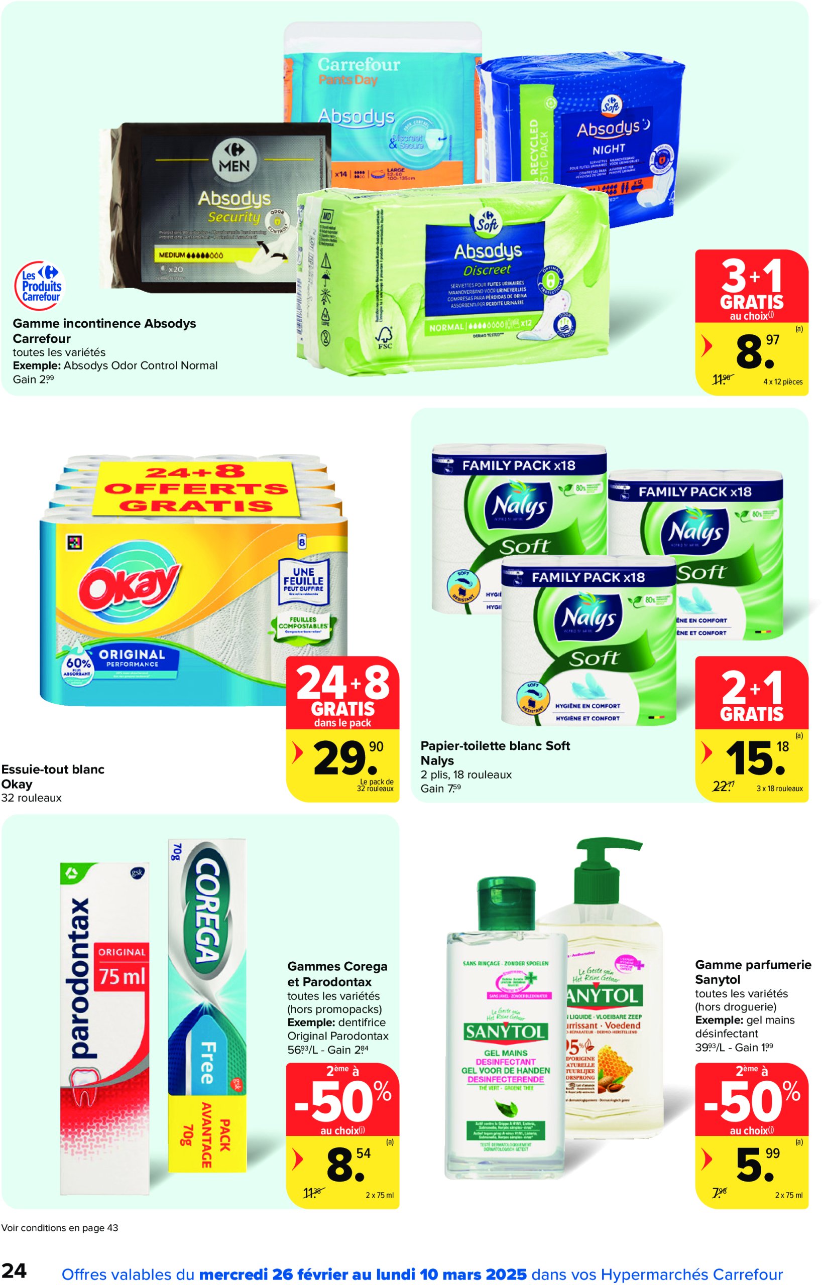 carrefour - Carrefour Hypermarchés folder geldig vanaf 26/02 - 10/03 - page: 24