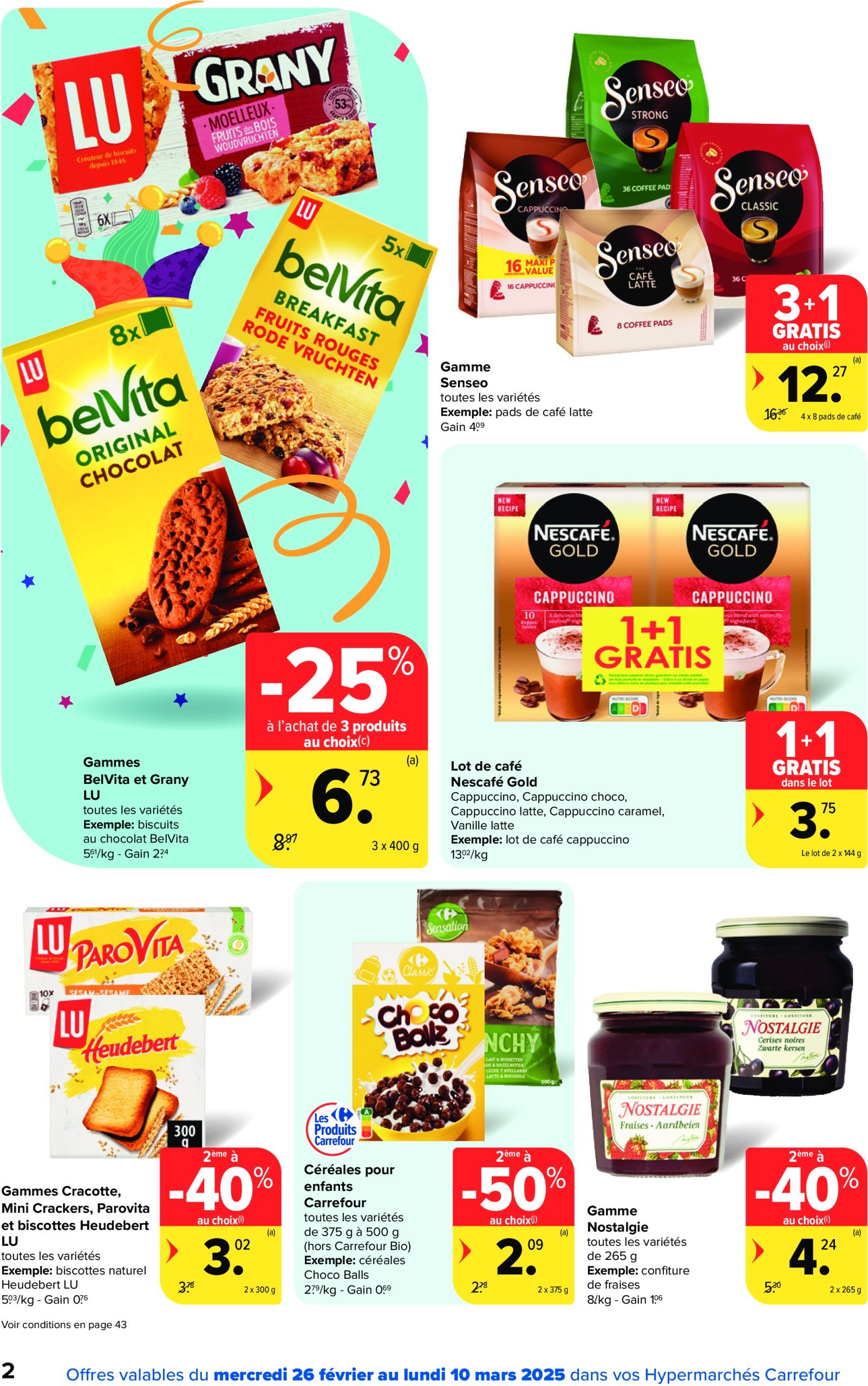 carrefour - Carrefour Hypermarchés folder geldig vanaf 26/02 - 10/03 - page: 2