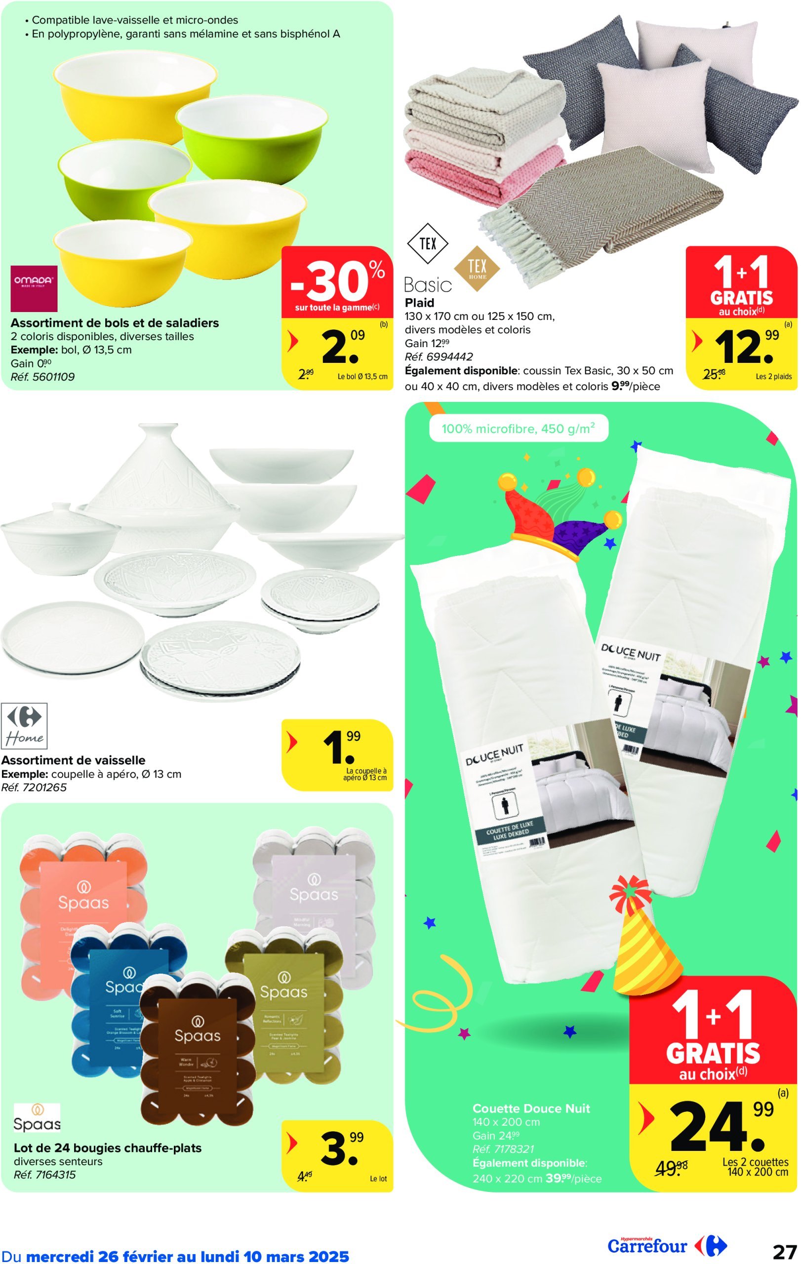 carrefour - Carrefour Hypermarchés folder geldig vanaf 26/02 - 10/03 - page: 27