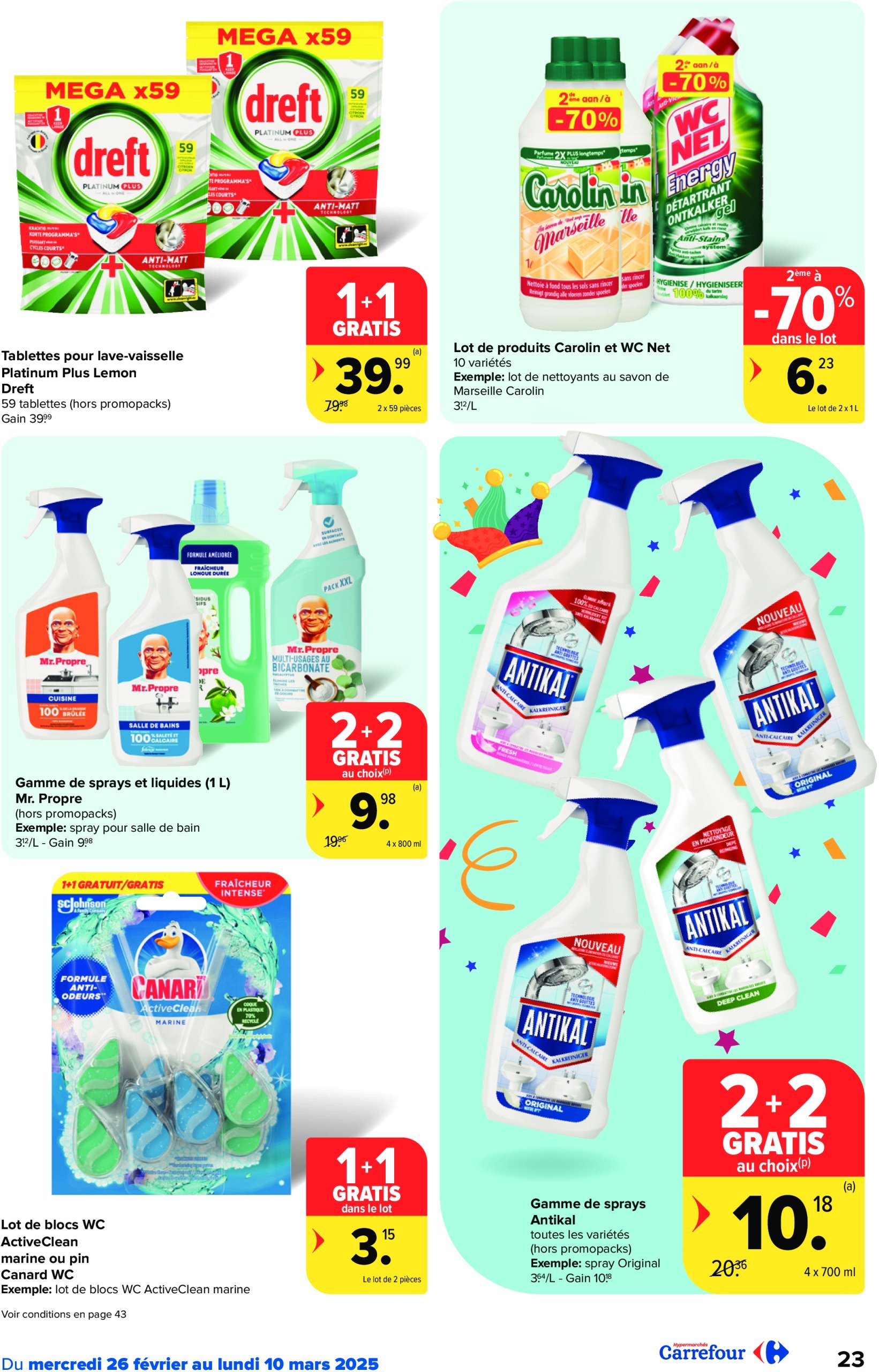 carrefour - Carrefour Hypermarchés folder geldig vanaf 26/02 - 10/03 - page: 23