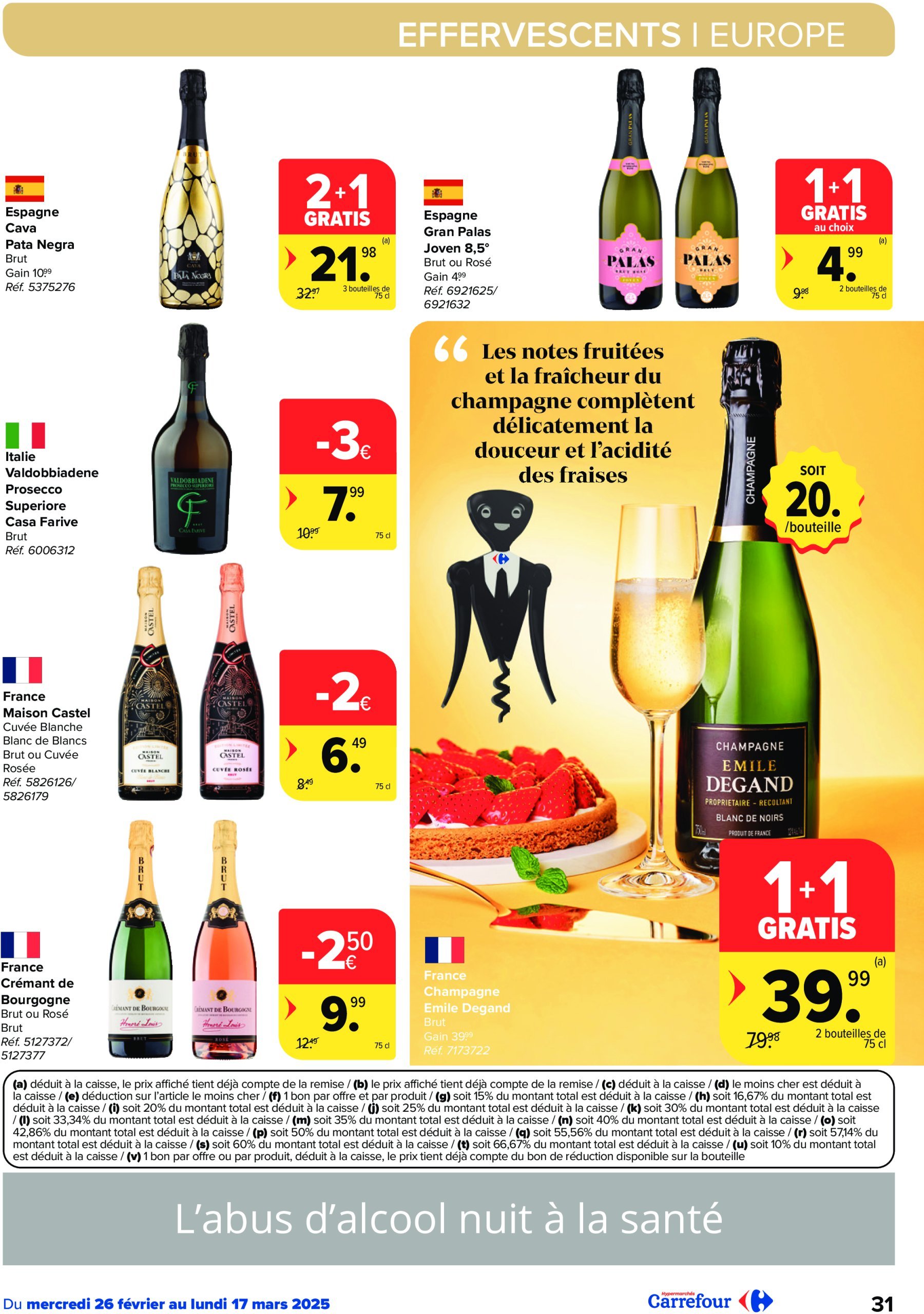 carrefour - Carrefour - Foire aux Vins folder geldig vanaf 26/02 - 17/03 - page: 31