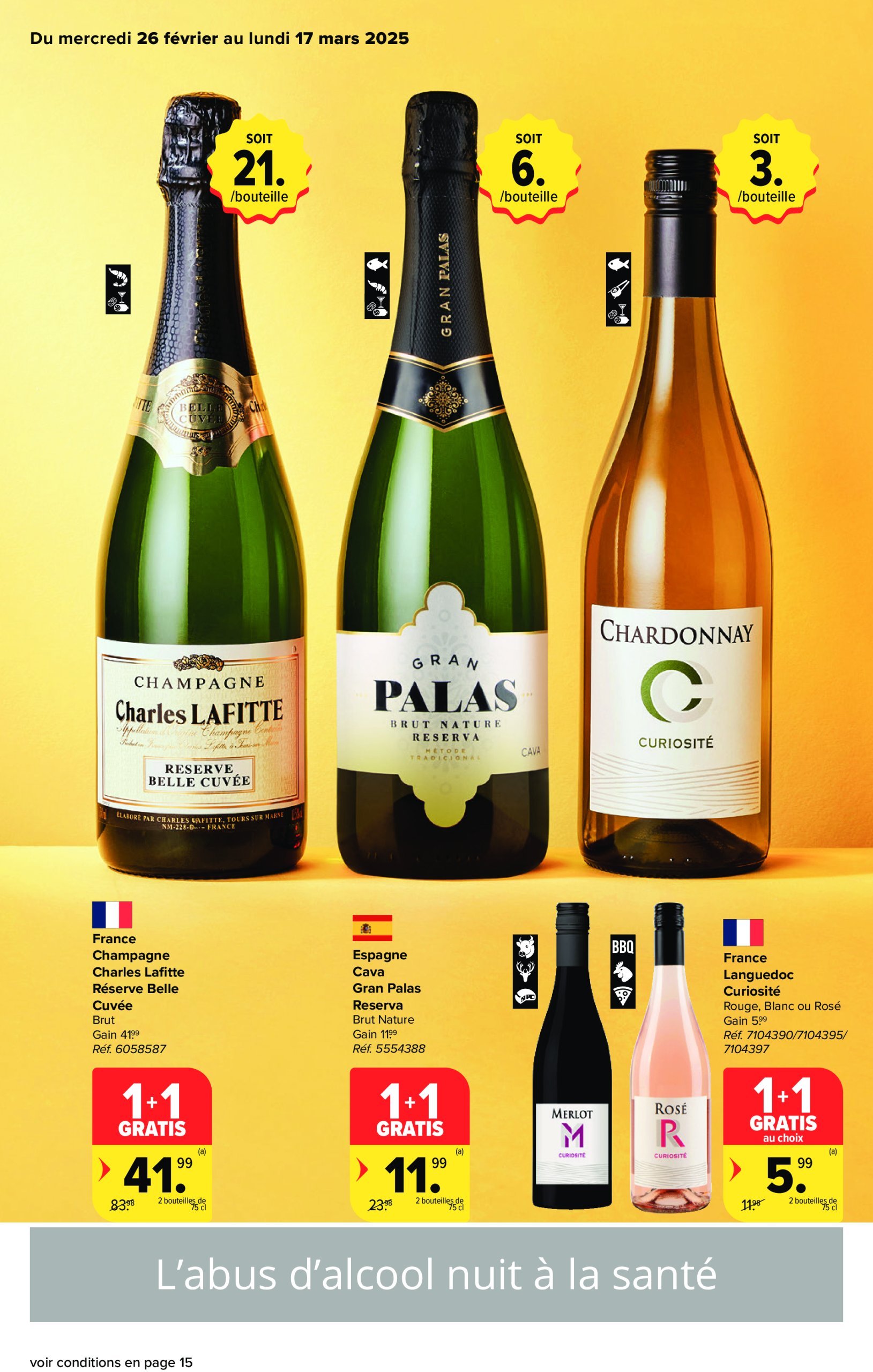 carrefour - Carrefour - Foire aux Vins folder geldig vanaf 26/02 - 17/03 - page: 16