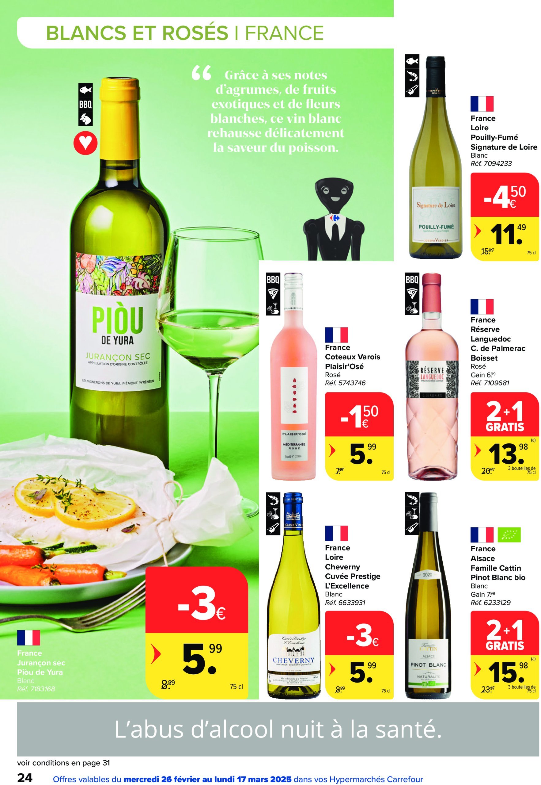 carrefour - Carrefour - Foire aux Vins folder geldig vanaf 26/02 - 17/03 - page: 24