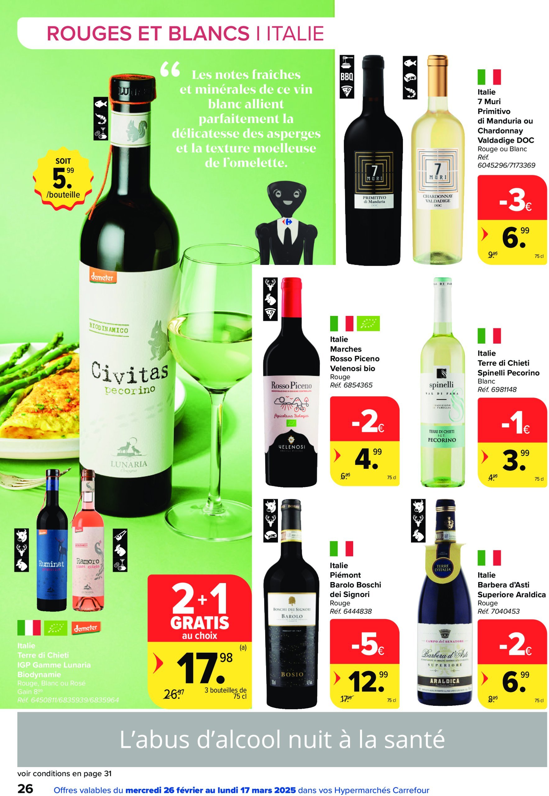 carrefour - Carrefour - Foire aux Vins folder geldig vanaf 26/02 - 17/03 - page: 26