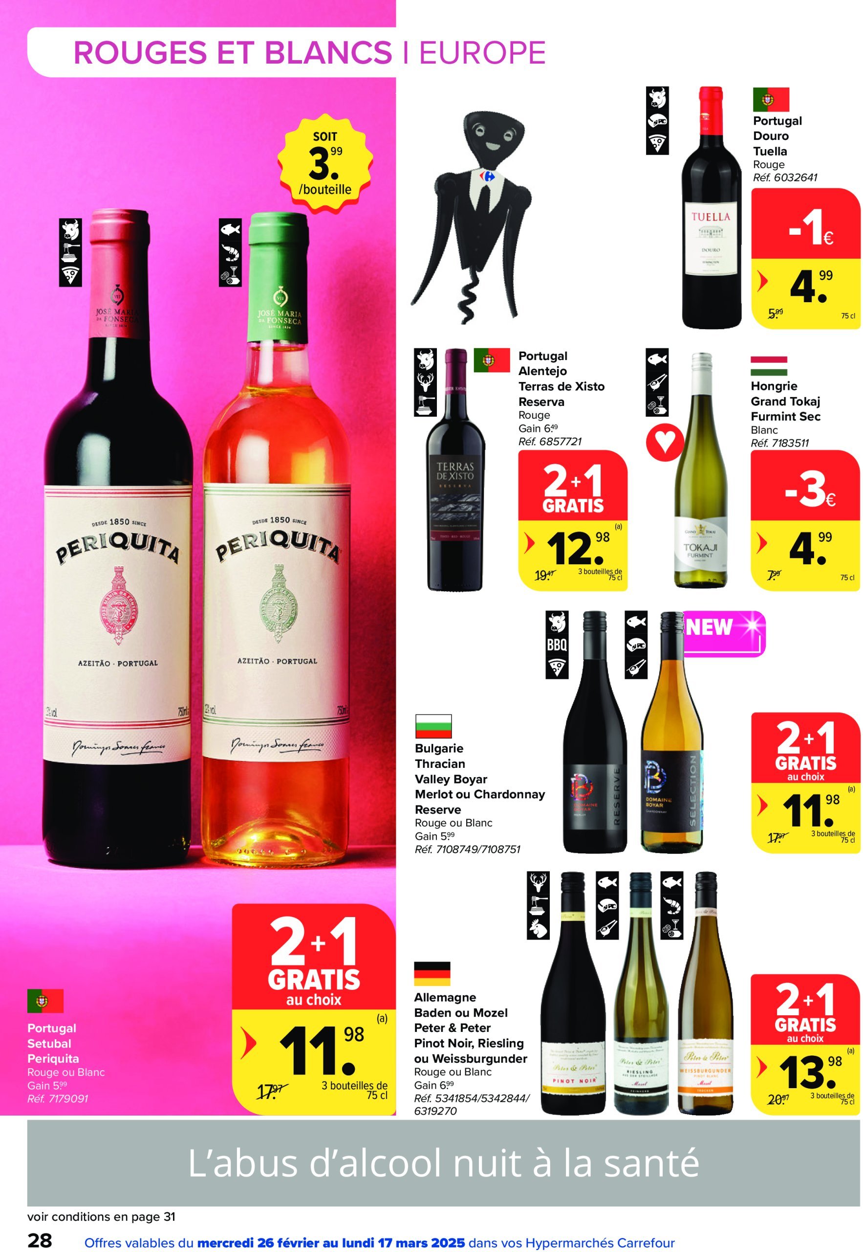 carrefour - Carrefour - Foire aux Vins folder geldig vanaf 26/02 - 17/03 - page: 28