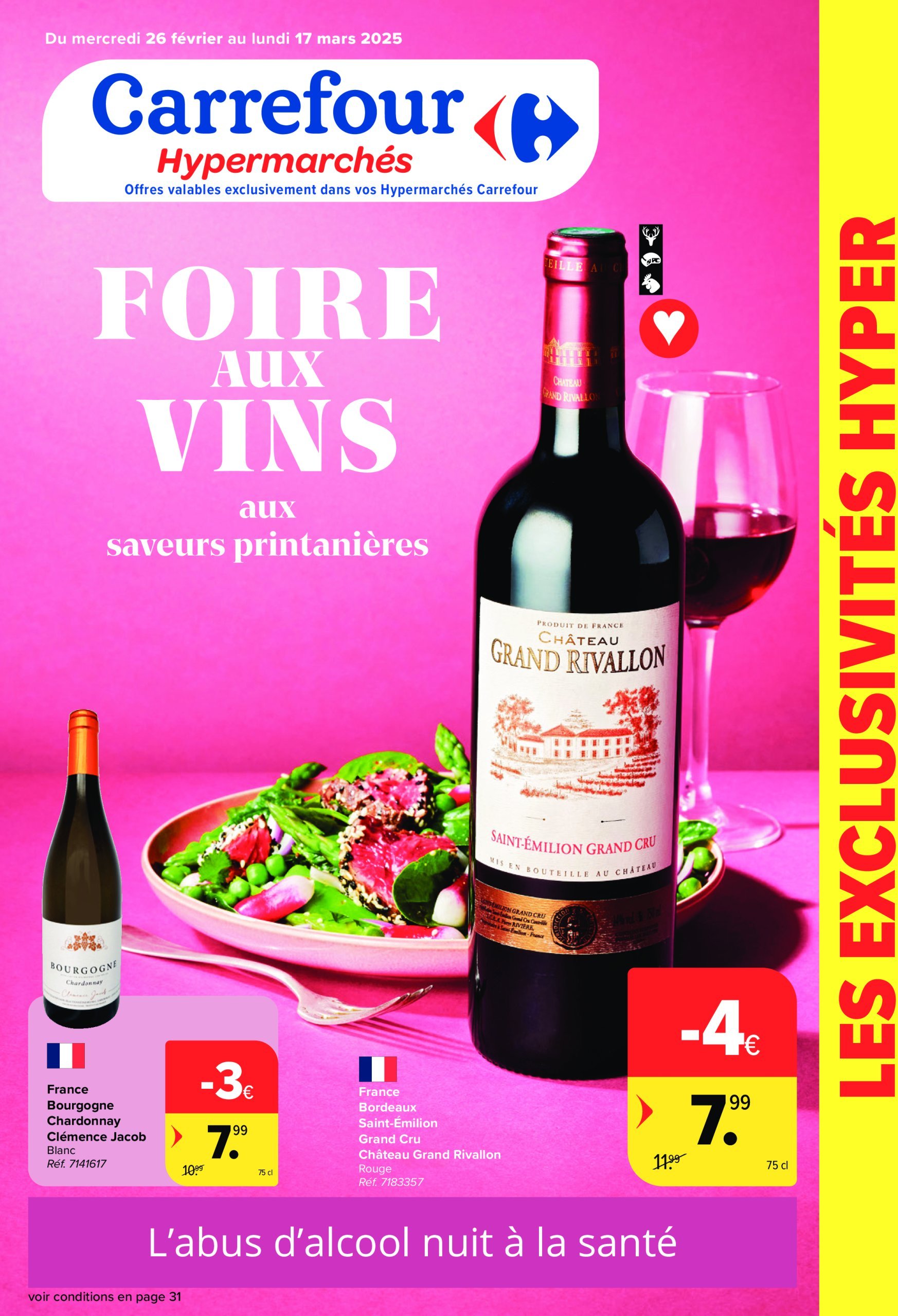 carrefour - Carrefour - Foire aux Vins folder geldig vanaf 26/02 - 17/03 - page: 17