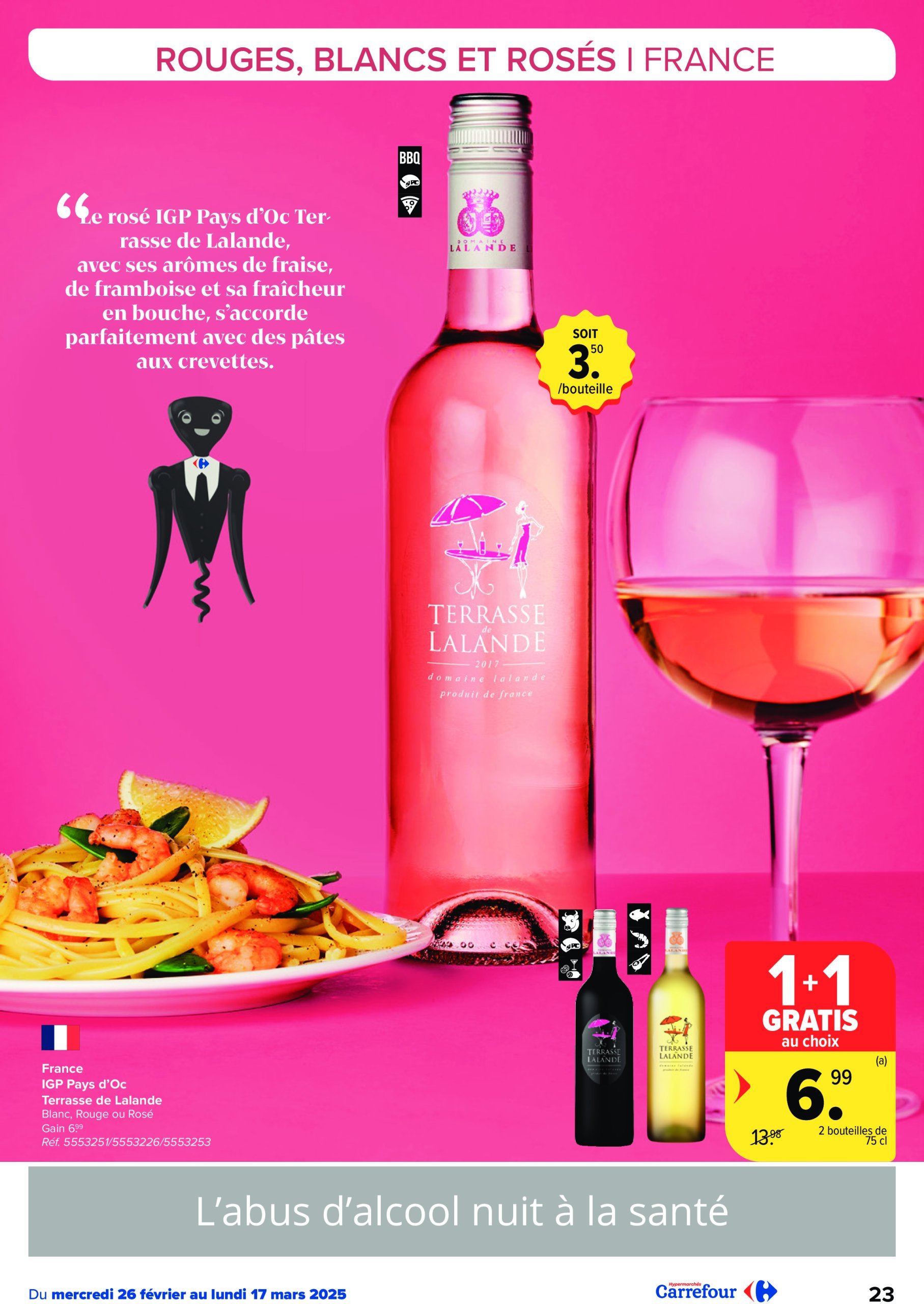 carrefour - Carrefour - Foire aux Vins folder geldig vanaf 26/02 - 17/03 - page: 23