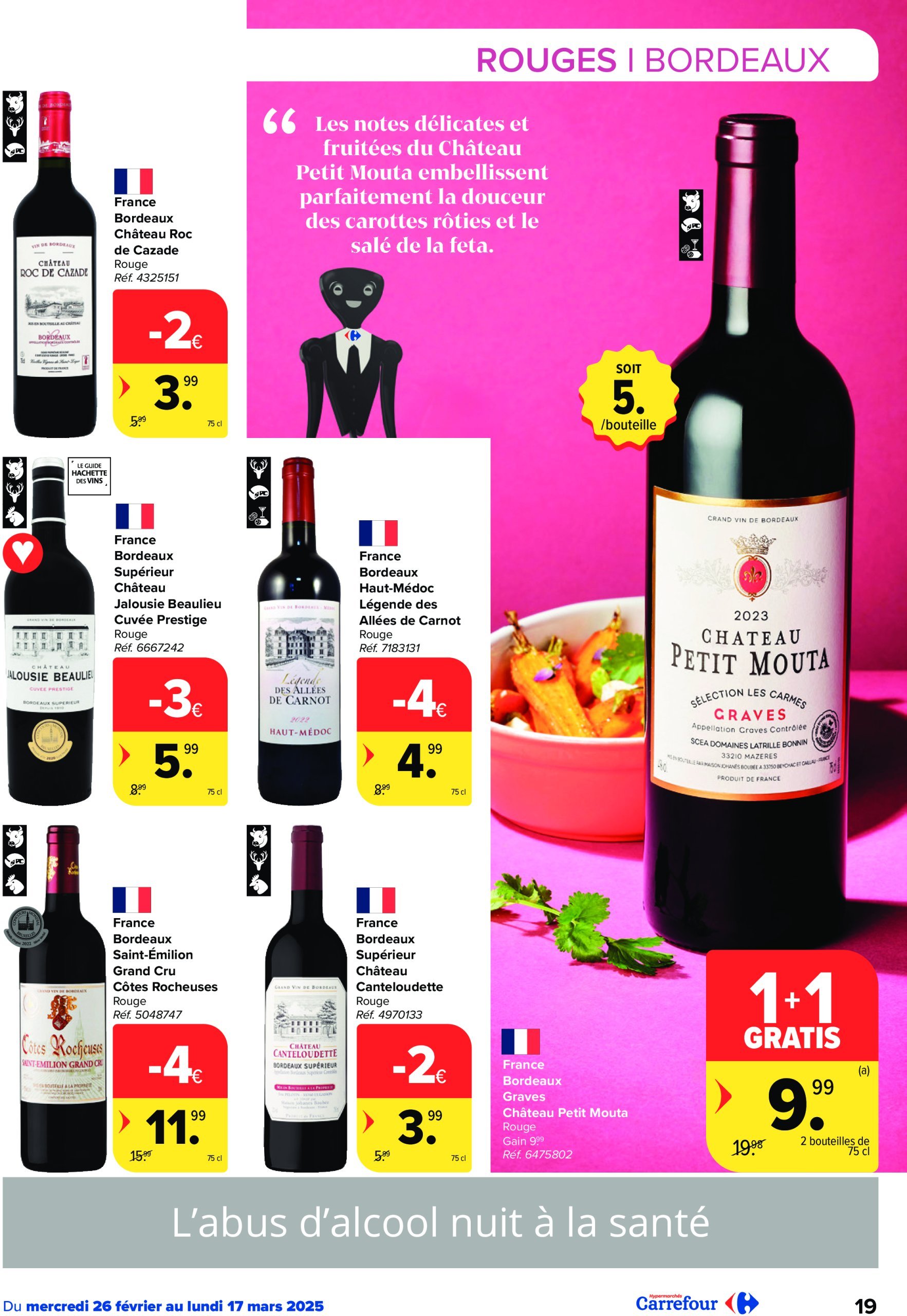 carrefour - Carrefour - Foire aux Vins folder geldig vanaf 26/02 - 17/03 - page: 19