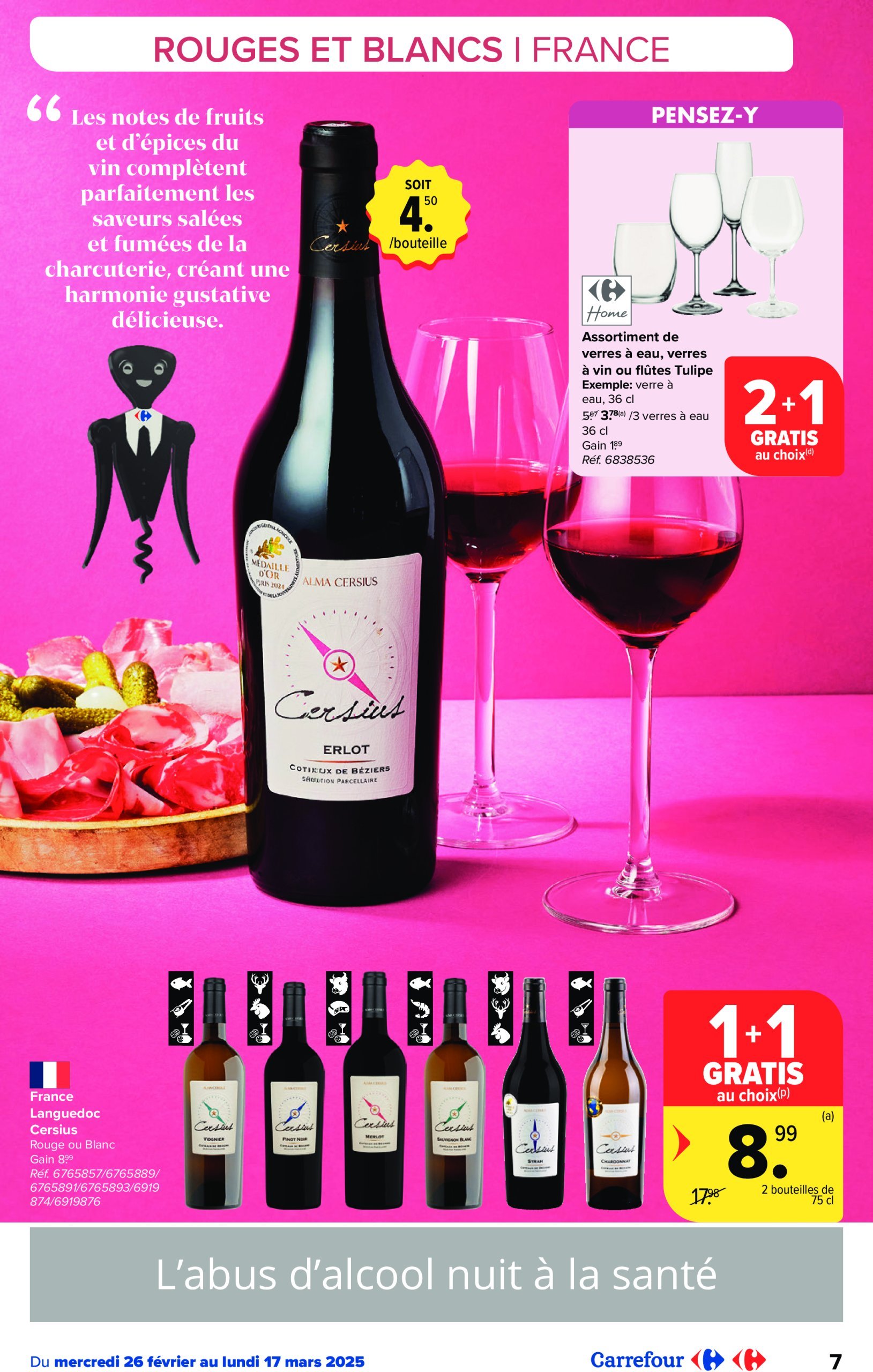 carrefour - Carrefour - Foire aux Vins folder geldig vanaf 26/02 - 17/03 - page: 7