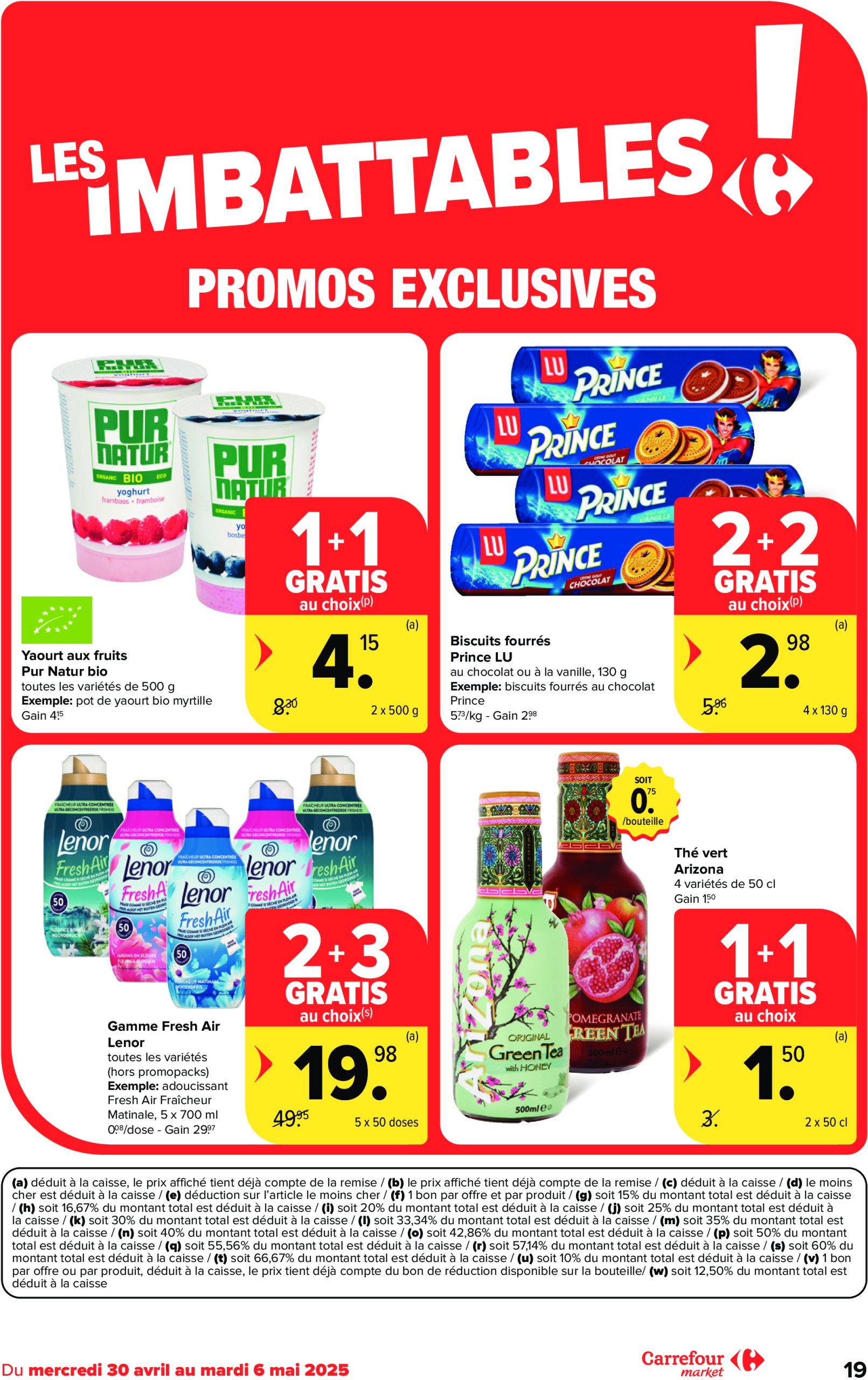 carrefour - Carrefour Market folder geldig vanaf 30/04 - 06/05 - page: 19
