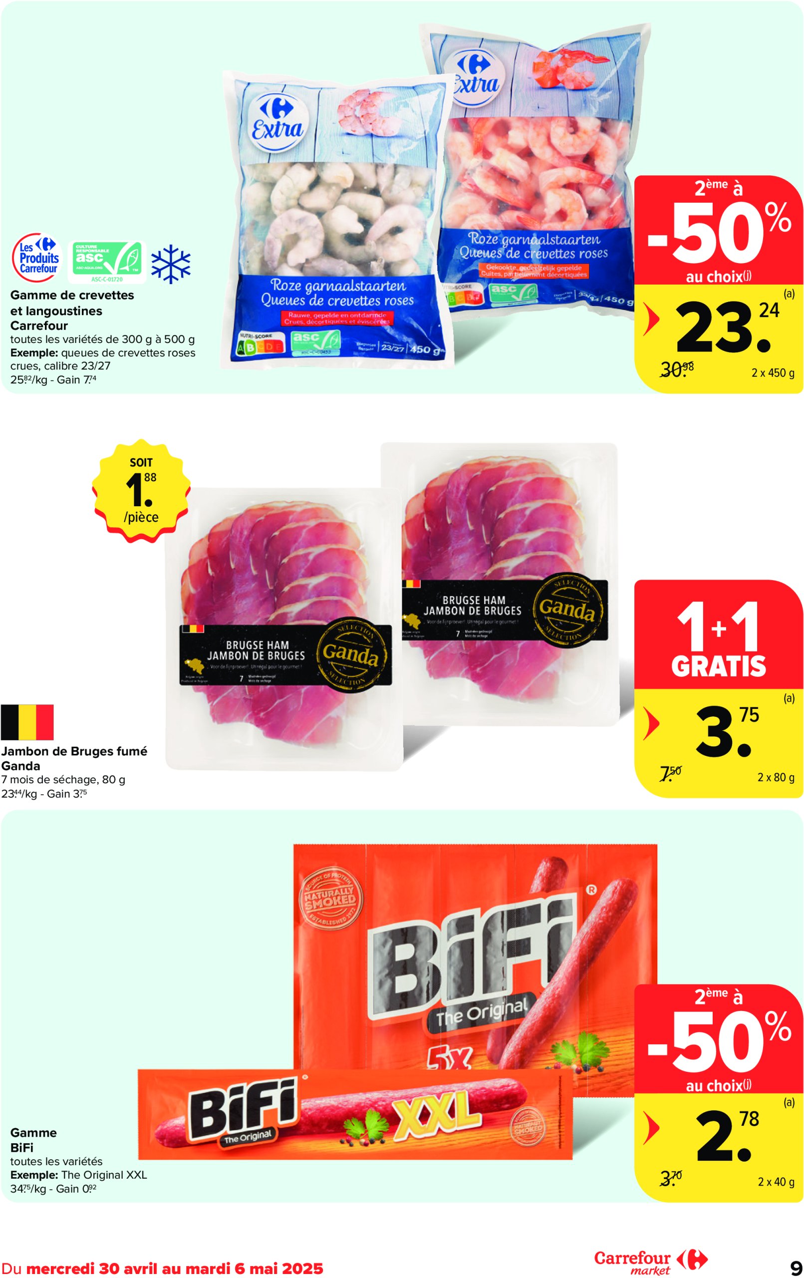 carrefour - Carrefour Market folder geldig vanaf 30/04 - 06/05 - page: 9