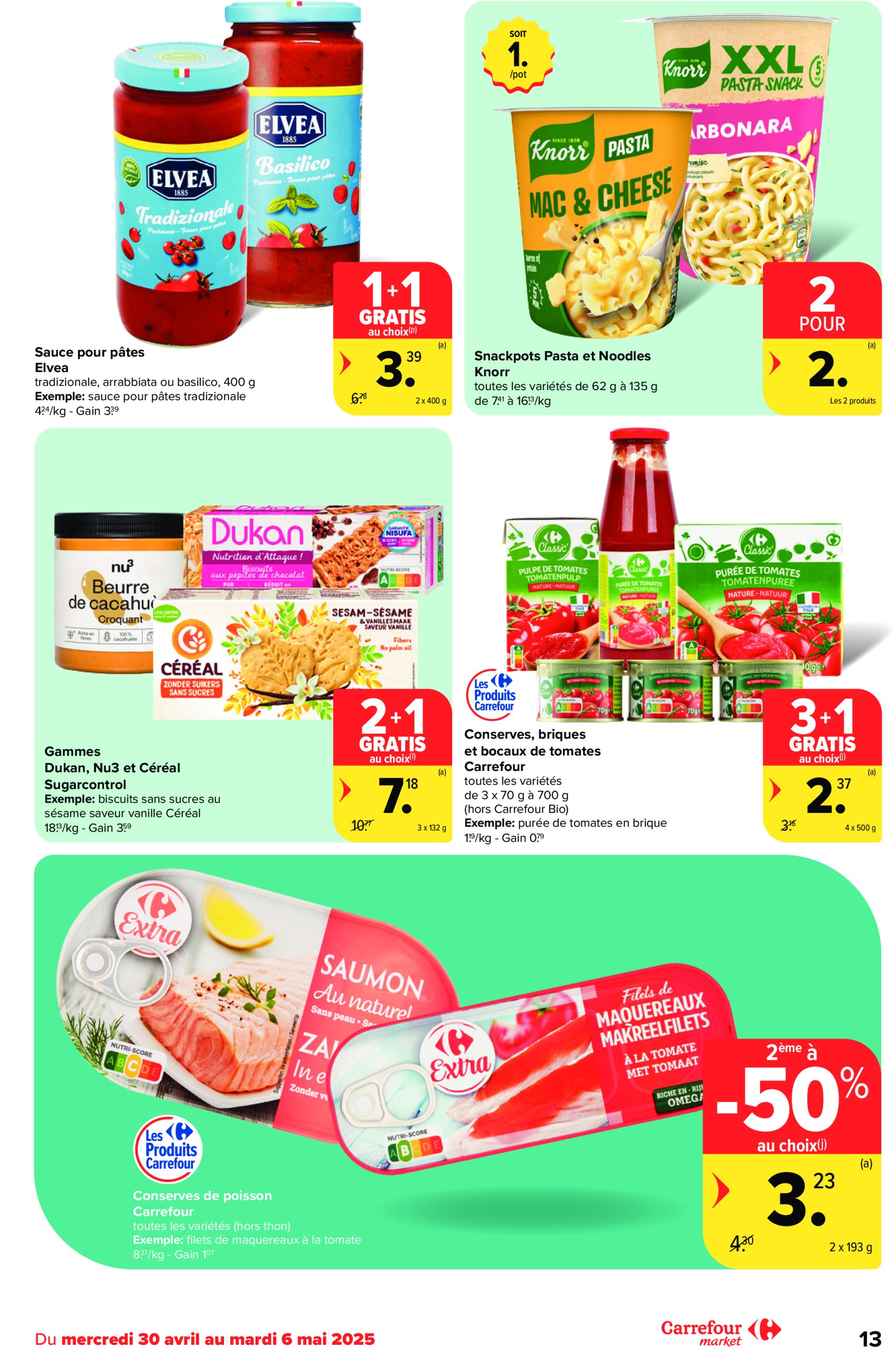 carrefour - Carrefour Market folder geldig vanaf 30/04 - 06/05 - page: 13