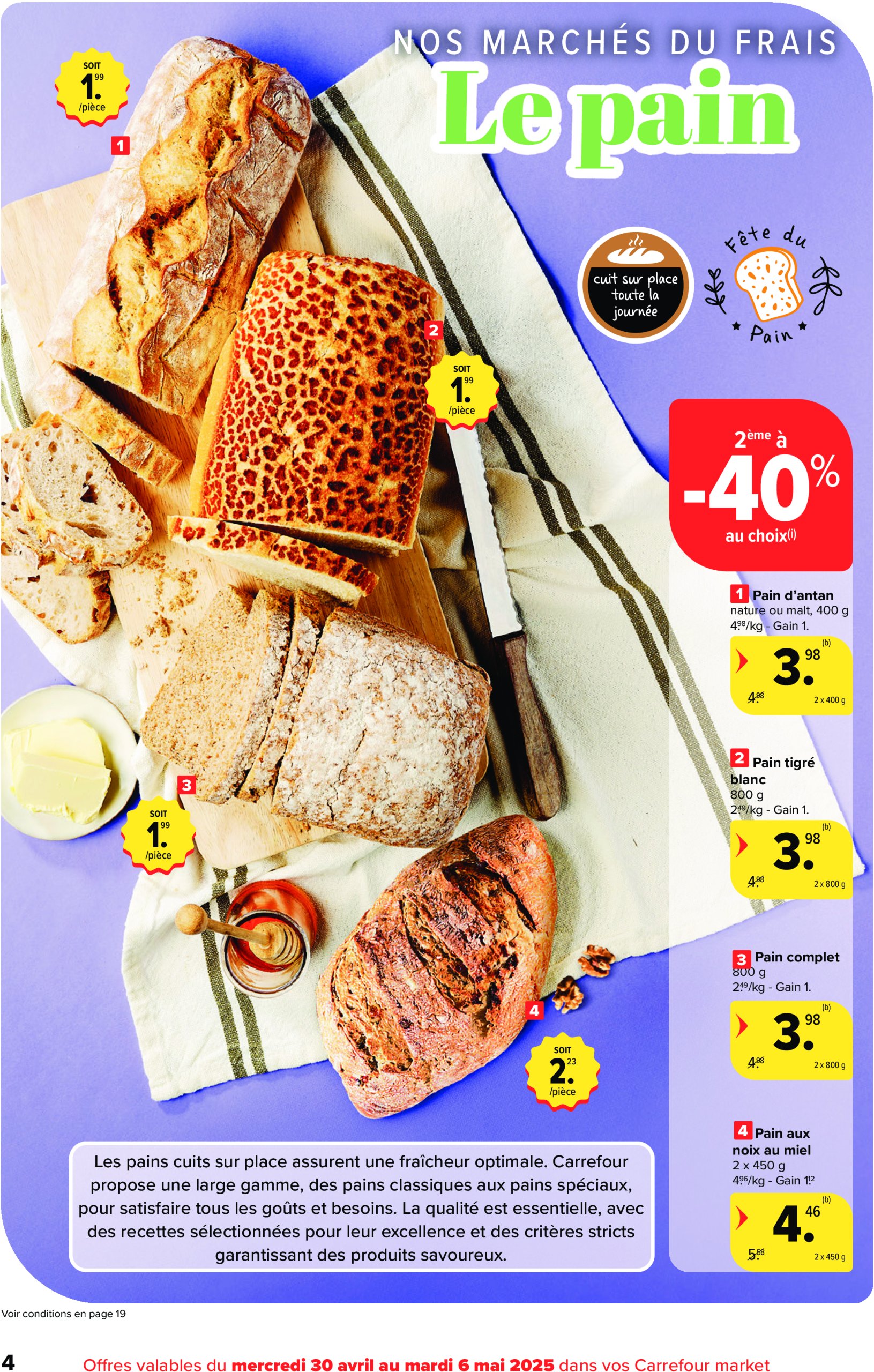 carrefour - Carrefour Market folder geldig vanaf 30/04 - 06/05 - page: 4