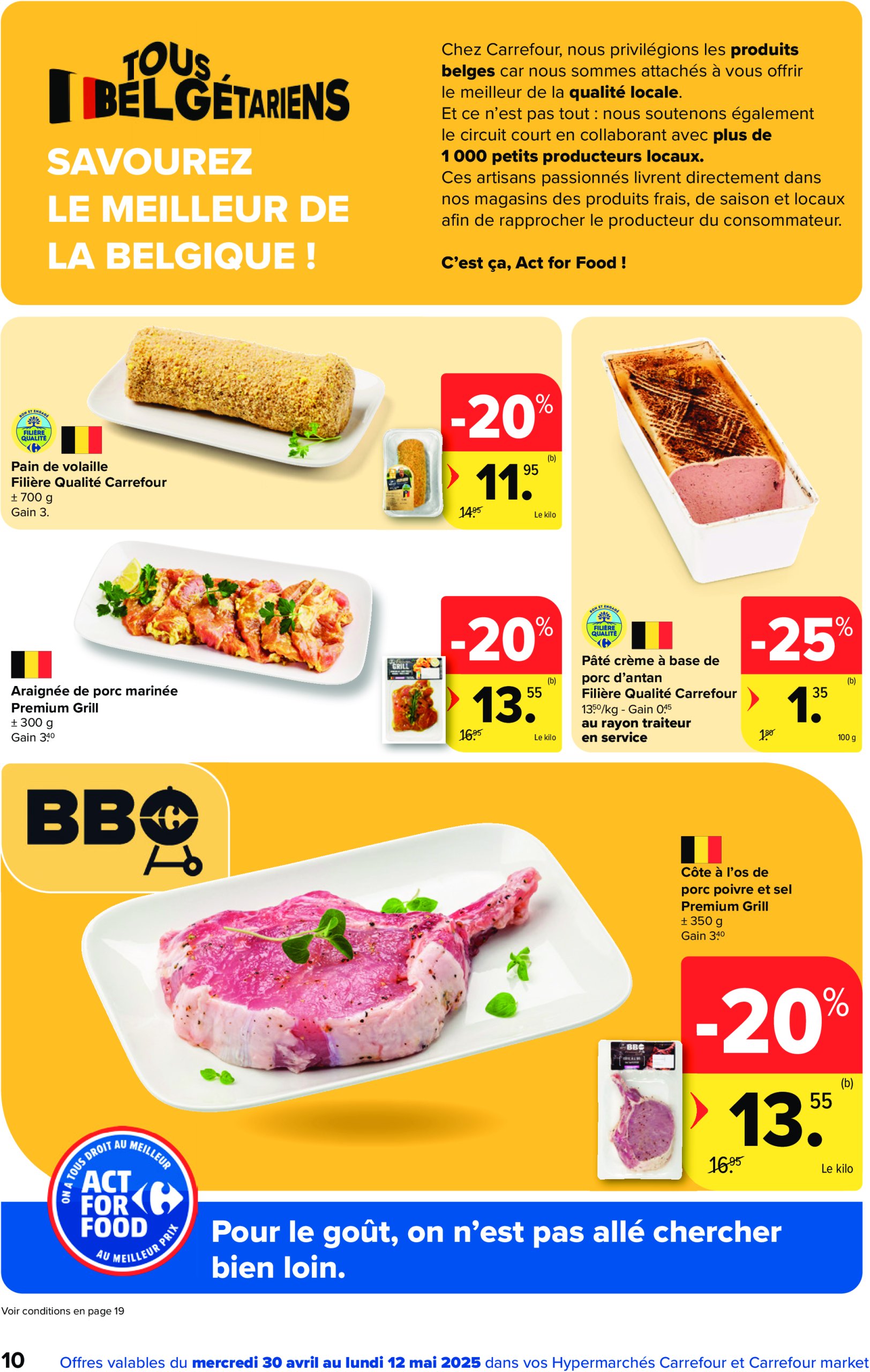 carrefour - Carrefour - Act For Food folder geldig vanaf 30/04 - 12/05 - page: 10