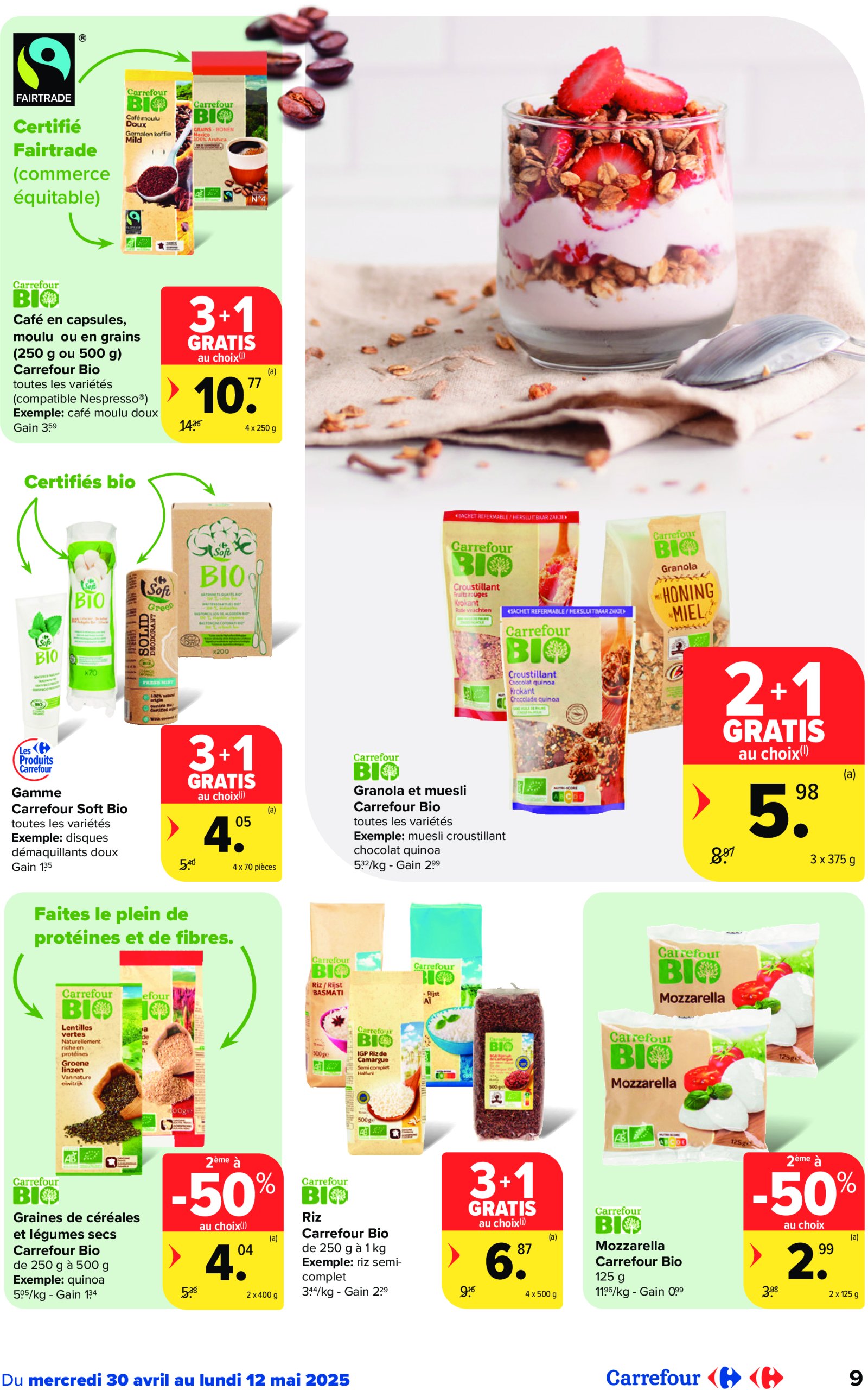 carrefour - Carrefour - Act For Food folder geldig vanaf 30/04 - 12/05 - page: 9