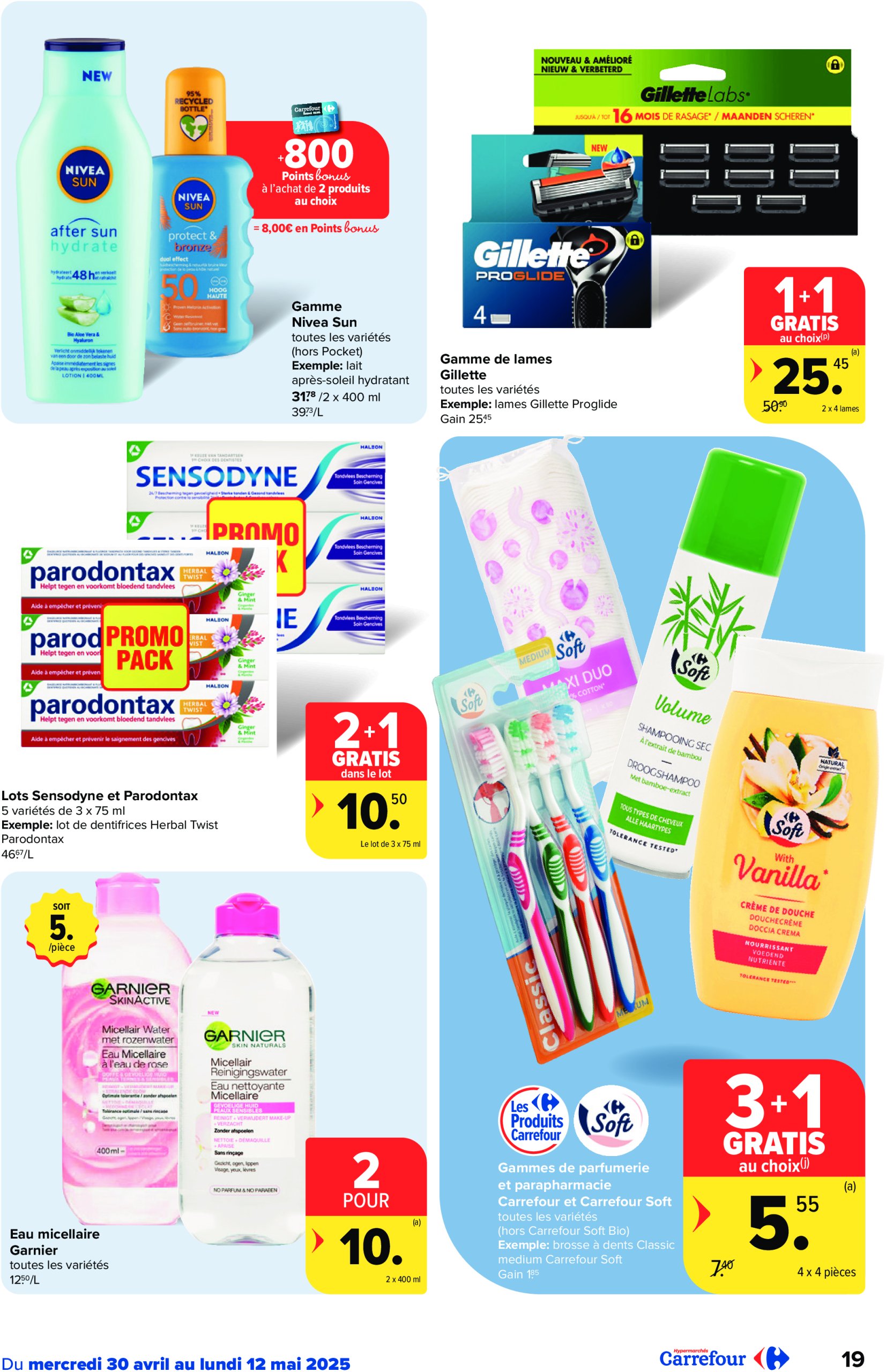 carrefour - Carrefour Hypermarchés folder geldig vanaf 30/04 - 12/05 - page: 19 carrefour - Carrefour Hypermarchés folder geldig vanaf 30/04 - 12/05 - page: 19
