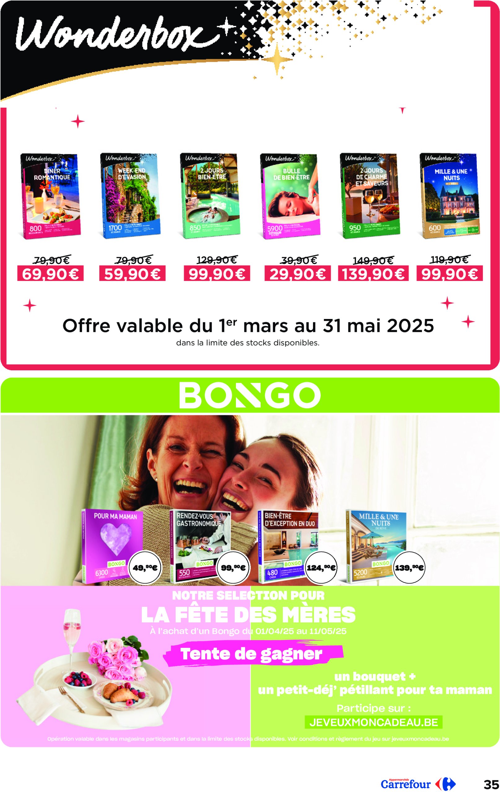 carrefour - Carrefour Hypermarchés folder geldig vanaf 30/04 - 12/05 - page: 35 carrefour - Carrefour Hypermarchés folder geldig vanaf 30/04 - 12/05 - page: 35