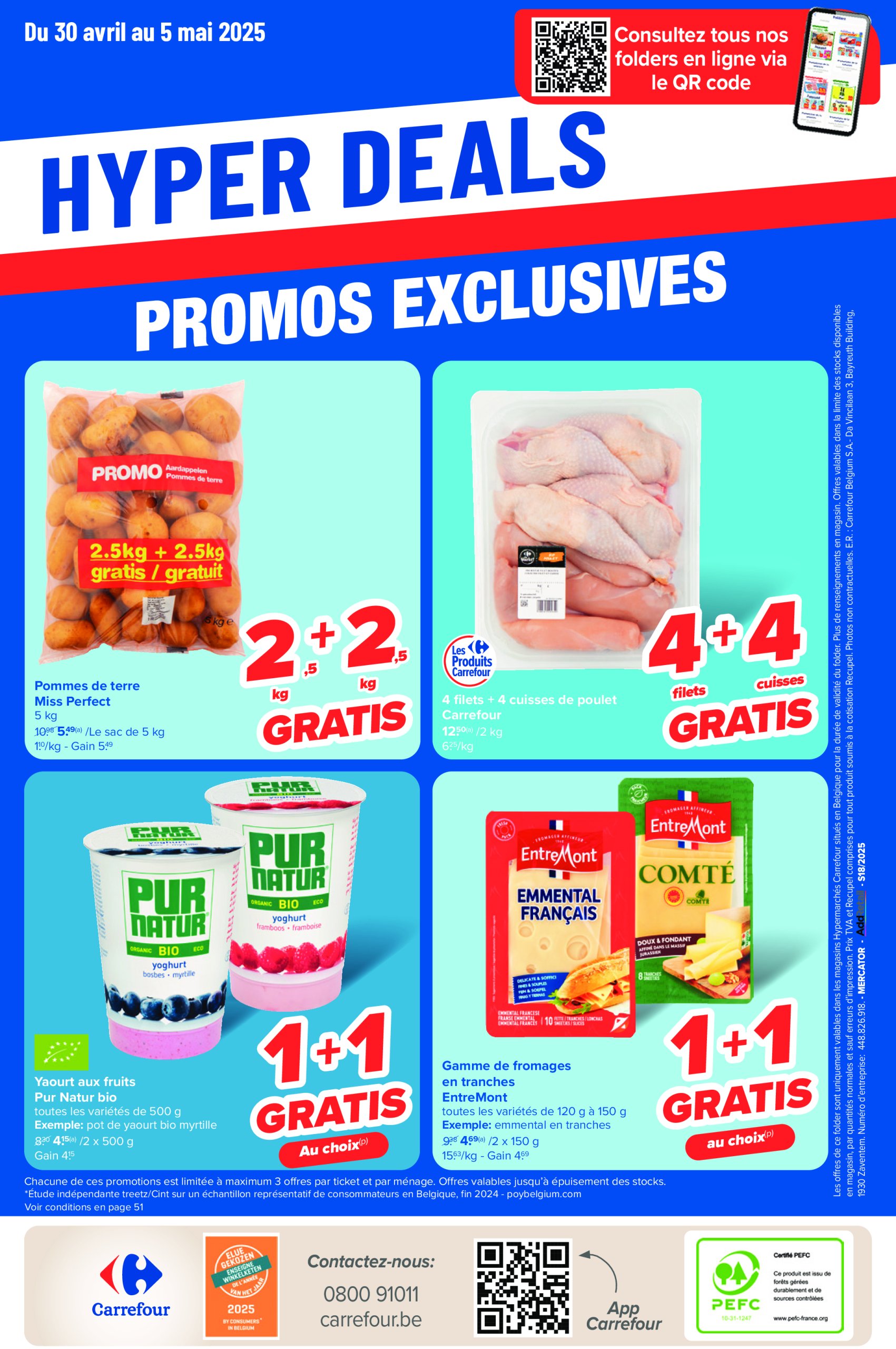carrefour - Carrefour Hypermarchés folder geldig vanaf 30/04 - 12/05 - page: 52 carrefour - Carrefour Hypermarchés folder geldig vanaf 30/04 - 12/05 - page: 52
