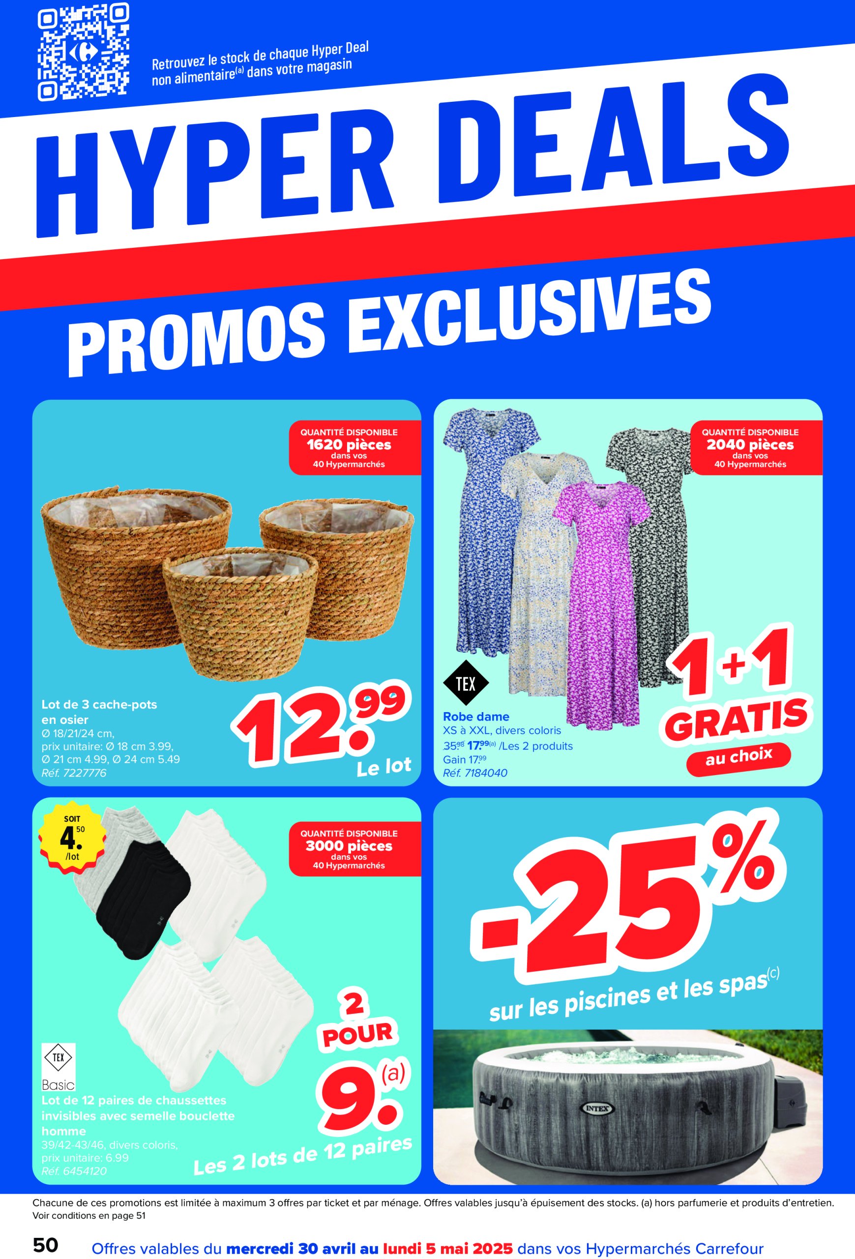 carrefour - Carrefour Hypermarchés folder geldig vanaf 30/04 - 12/05 - page: 50 carrefour - Carrefour Hypermarchés folder geldig vanaf 30/04 - 12/05 - page: 50
