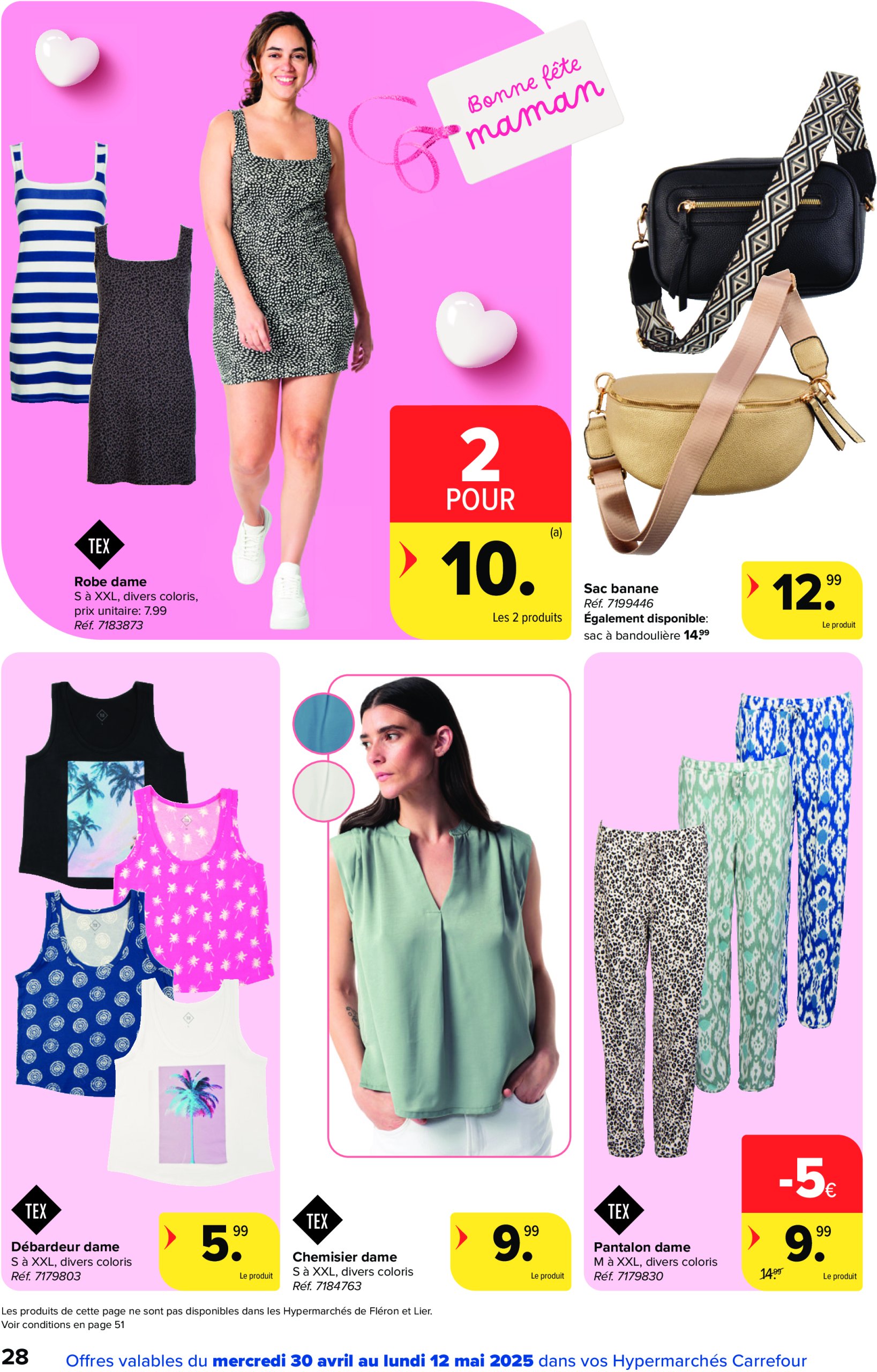 carrefour - Carrefour Hypermarchés folder geldig vanaf 30/04 - 12/05 - page: 28 carrefour - Carrefour Hypermarchés folder geldig vanaf 30/04 - 12/05 - page: 28