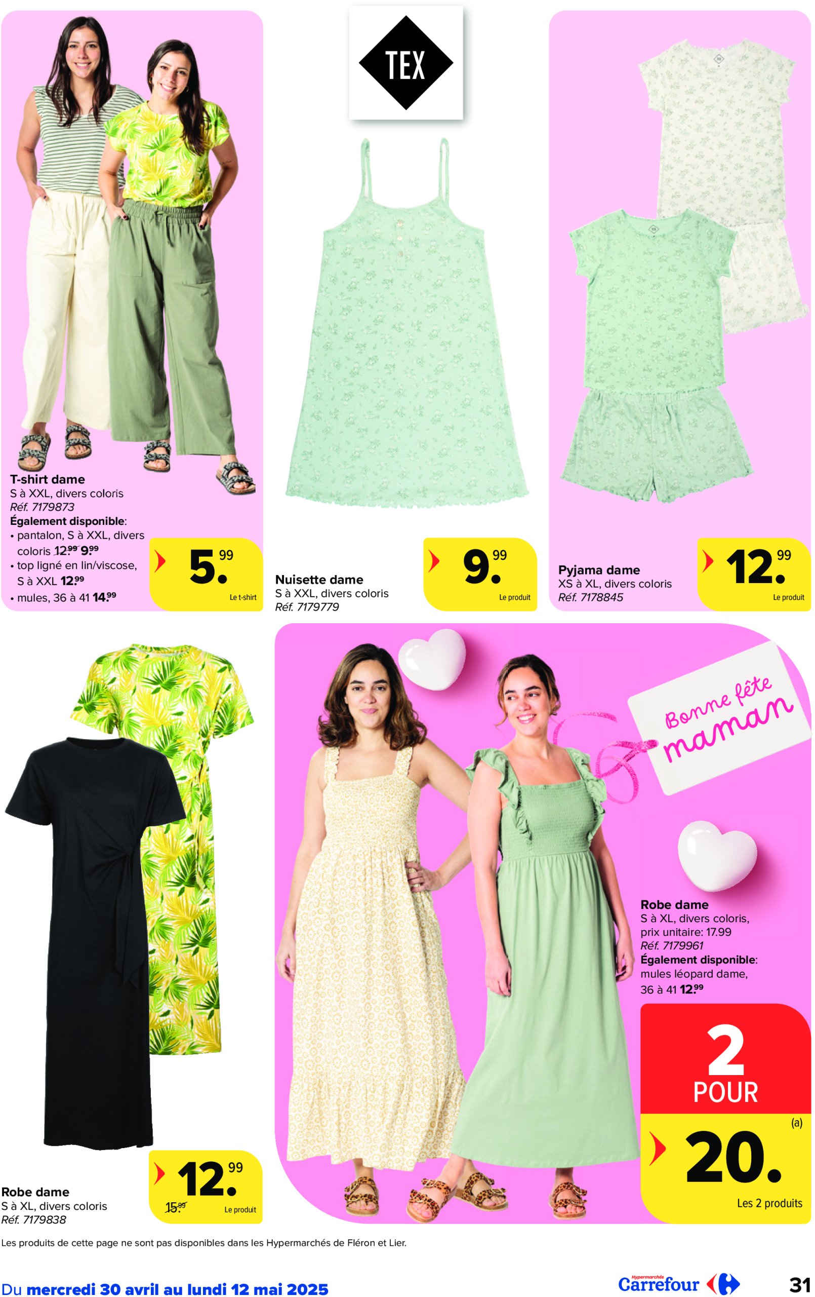 carrefour - Carrefour Hypermarchés folder geldig vanaf 30/04 - 12/05 - page: 31 carrefour - Carrefour Hypermarchés folder geldig vanaf 30/04 - 12/05 - page: 31