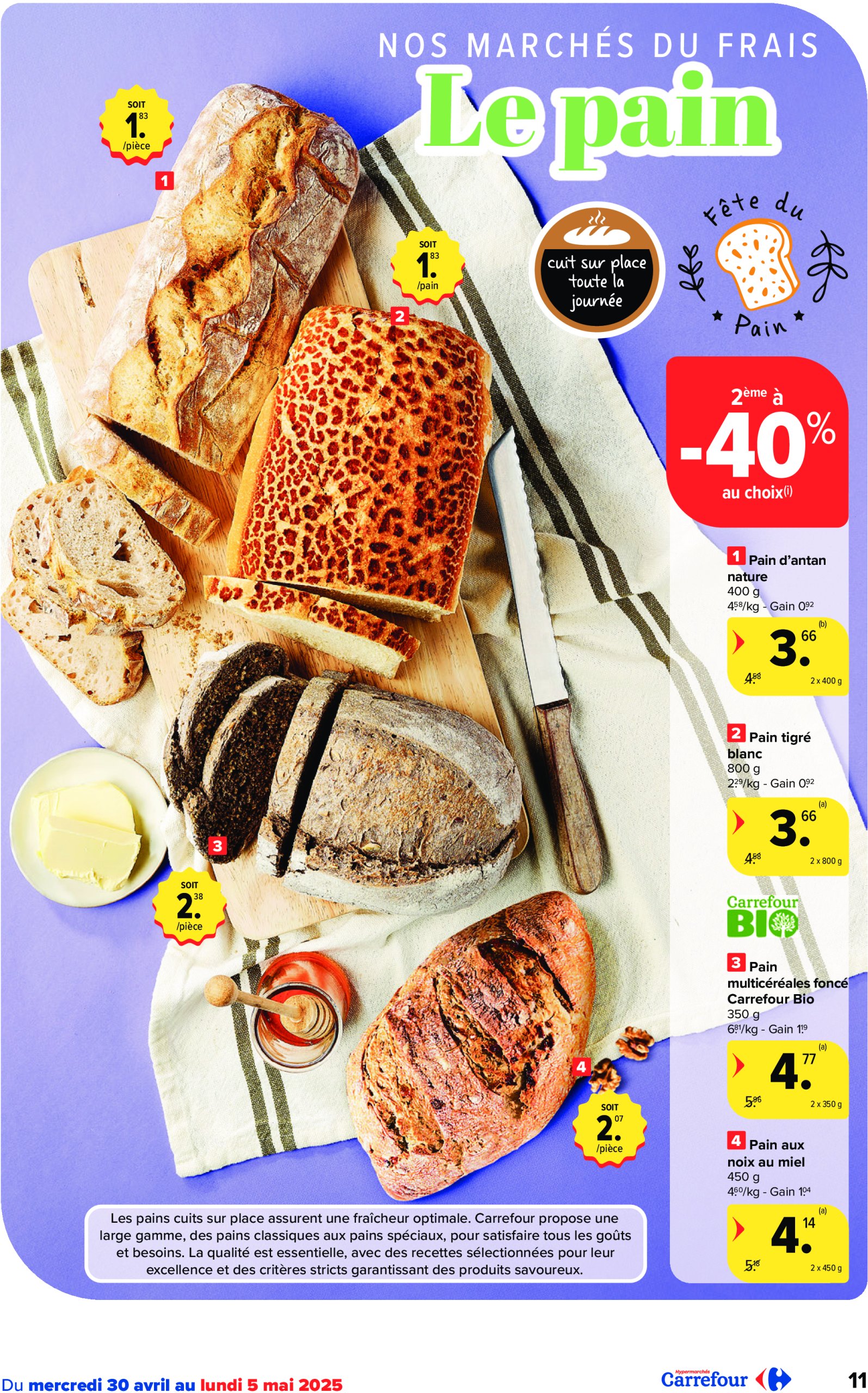 carrefour - Carrefour Hypermarchés folder geldig vanaf 30/04 - 12/05 - page: 11 carrefour - Carrefour Hypermarchés folder geldig vanaf 30/04 - 12/05 - page: 11