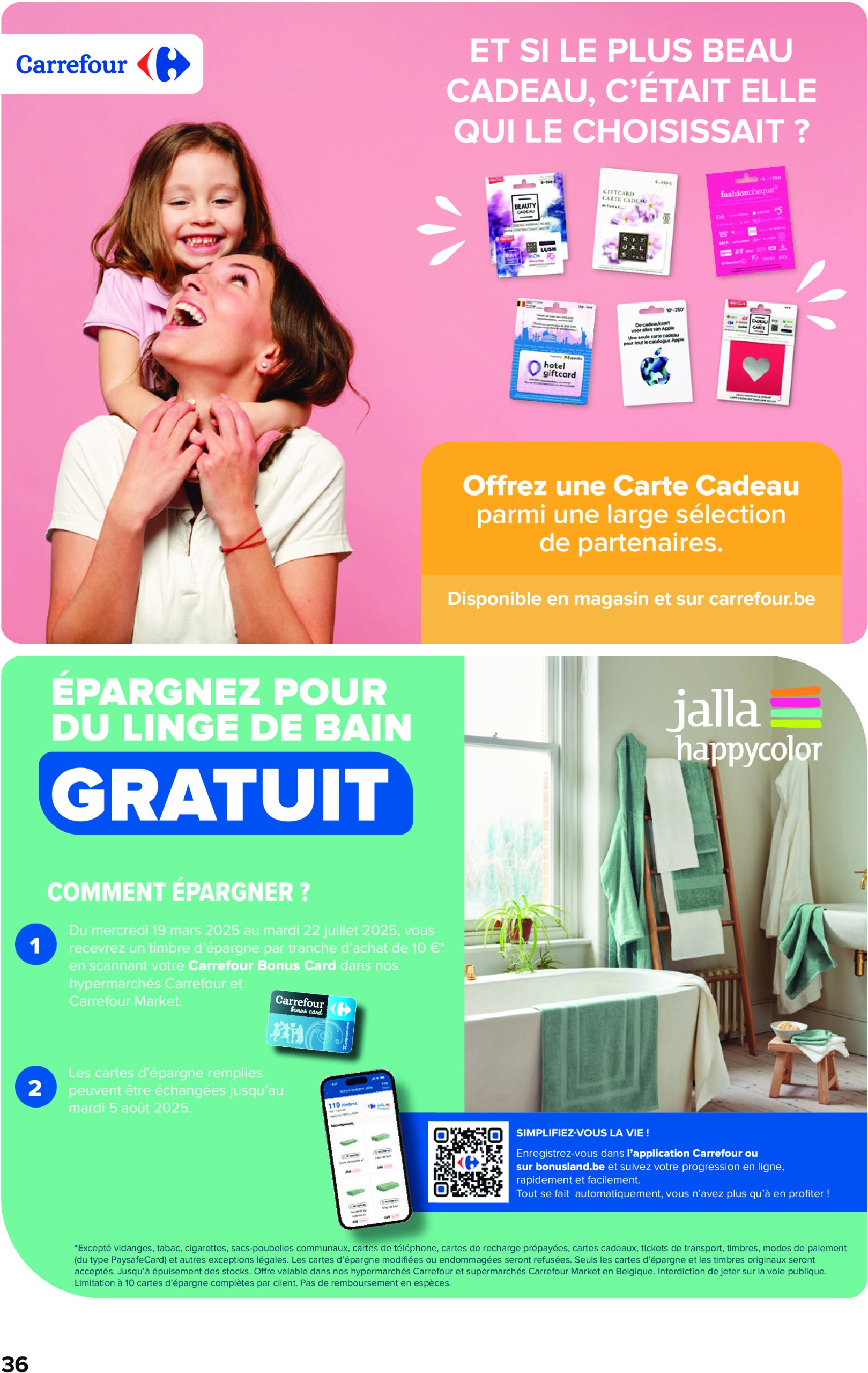 carrefour - Carrefour Hypermarchés folder geldig vanaf 30/04 - 12/05 - page: 36 carrefour - Carrefour Hypermarchés folder geldig vanaf 30/04 - 12/05 - page: 36