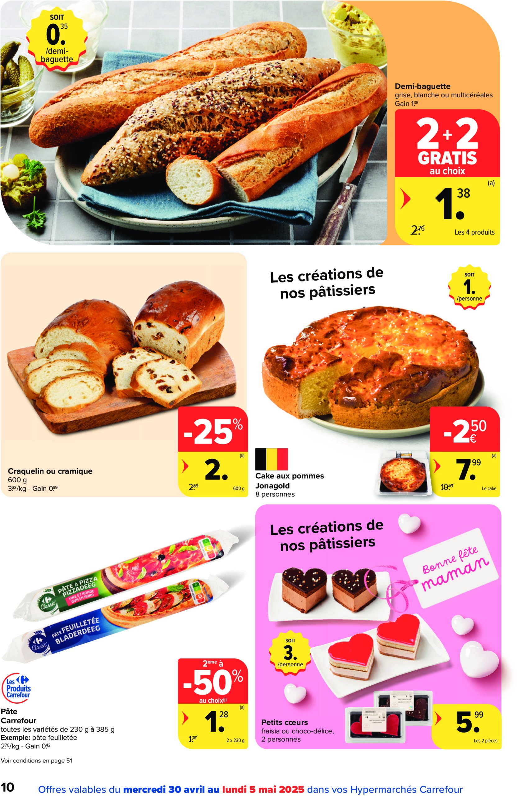 carrefour - Carrefour Hypermarchés folder geldig vanaf 30/04 - 12/05 - page: 10 carrefour - Carrefour Hypermarchés folder geldig vanaf 30/04 - 12/05 - page: 10