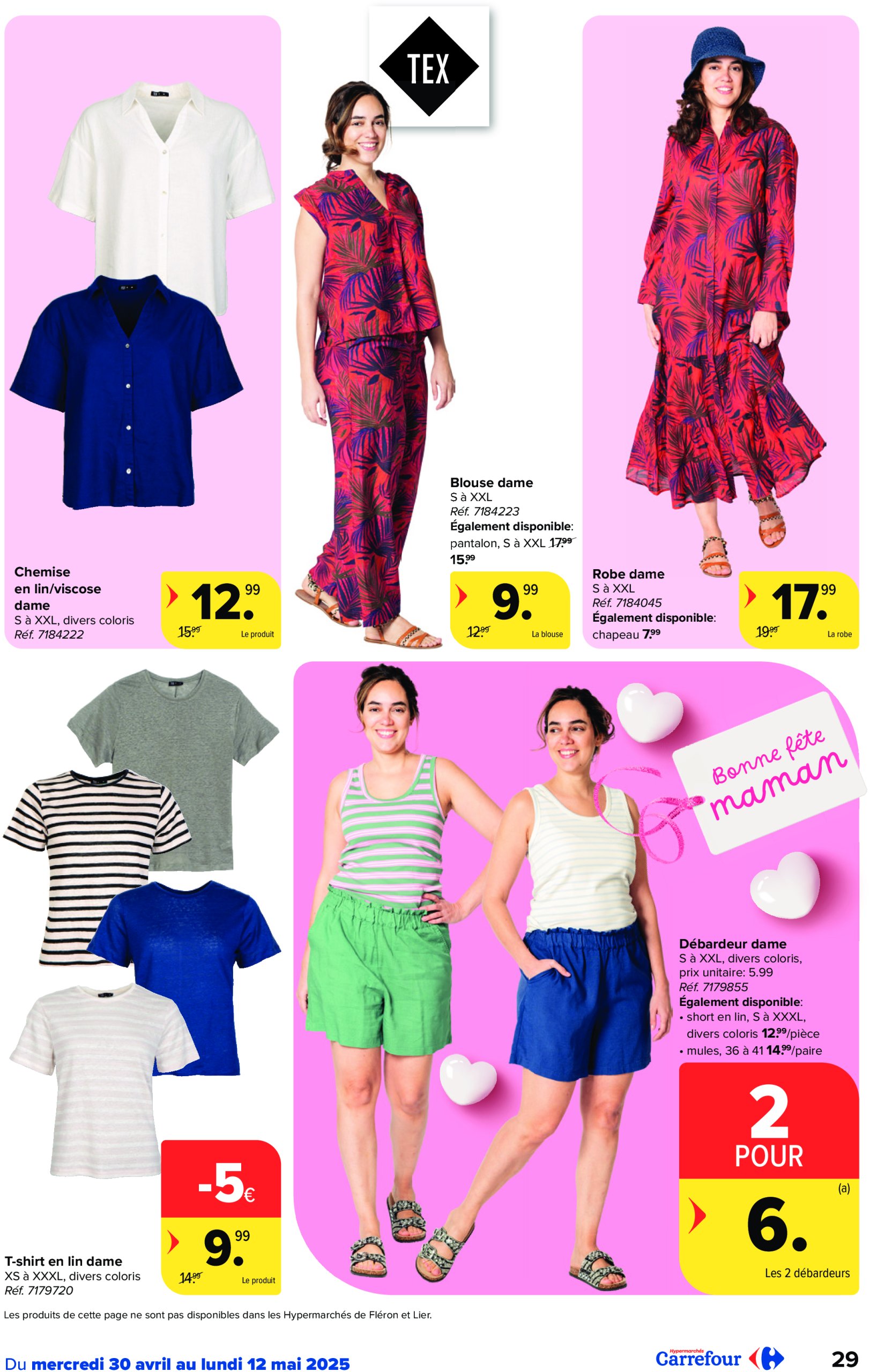 carrefour - Carrefour Hypermarchés folder geldig vanaf 30/04 - 12/05 - page: 29 carrefour - Carrefour Hypermarchés folder geldig vanaf 30/04 - 12/05 - page: 29