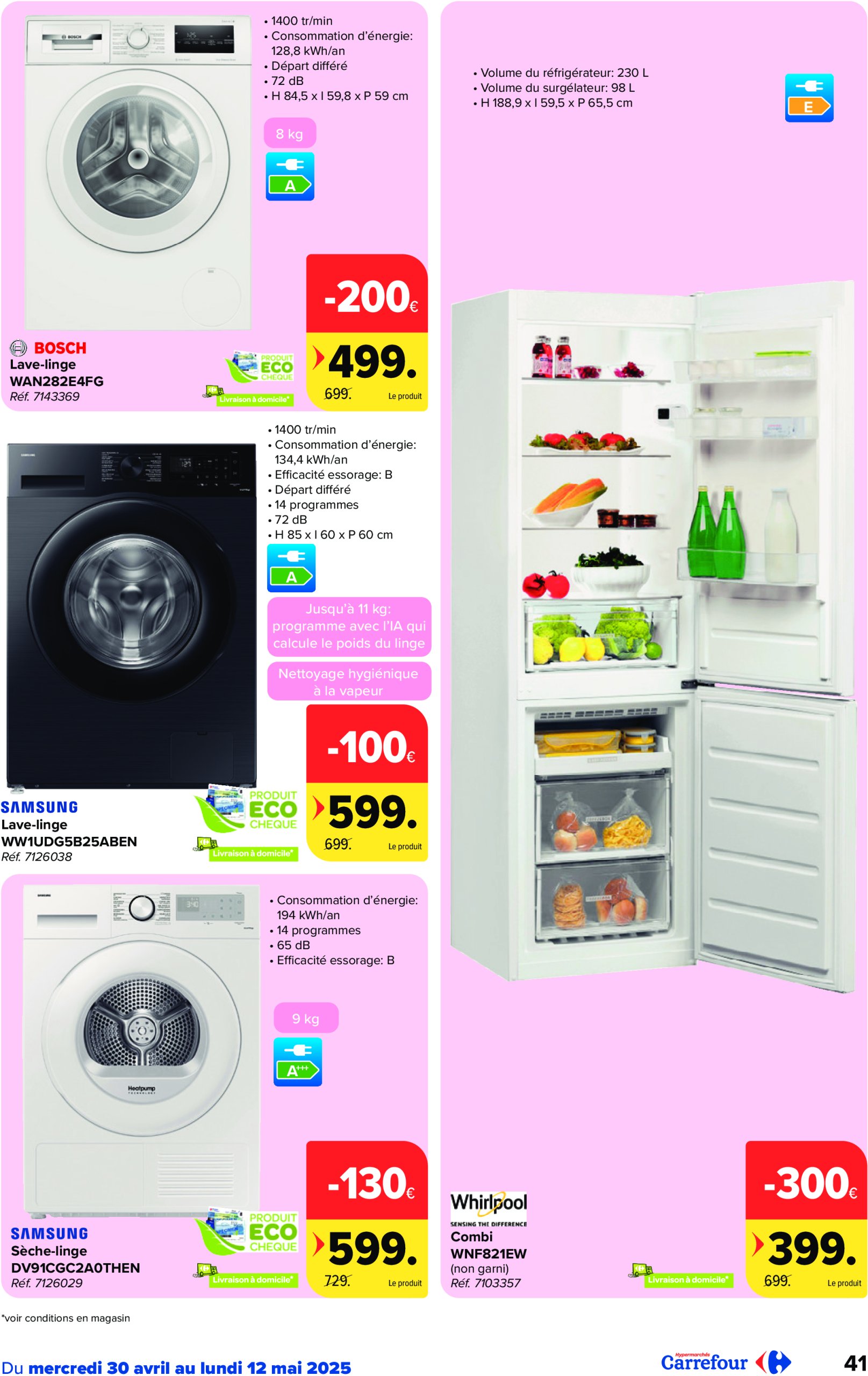 carrefour - Carrefour Hypermarchés folder geldig vanaf 30/04 - 12/05 - page: 41 carrefour - Carrefour Hypermarchés folder geldig vanaf 30/04 - 12/05 - page: 41
