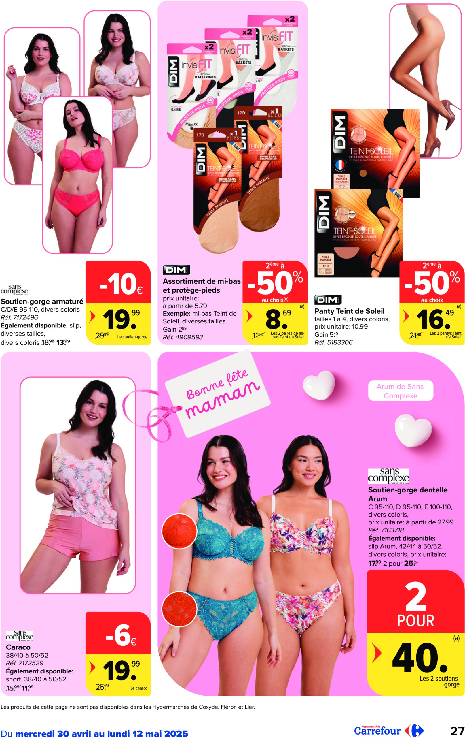 carrefour - Carrefour Hypermarchés folder geldig vanaf 30/04 - 12/05 - page: 27 carrefour - Carrefour Hypermarchés folder geldig vanaf 30/04 - 12/05 - page: 27