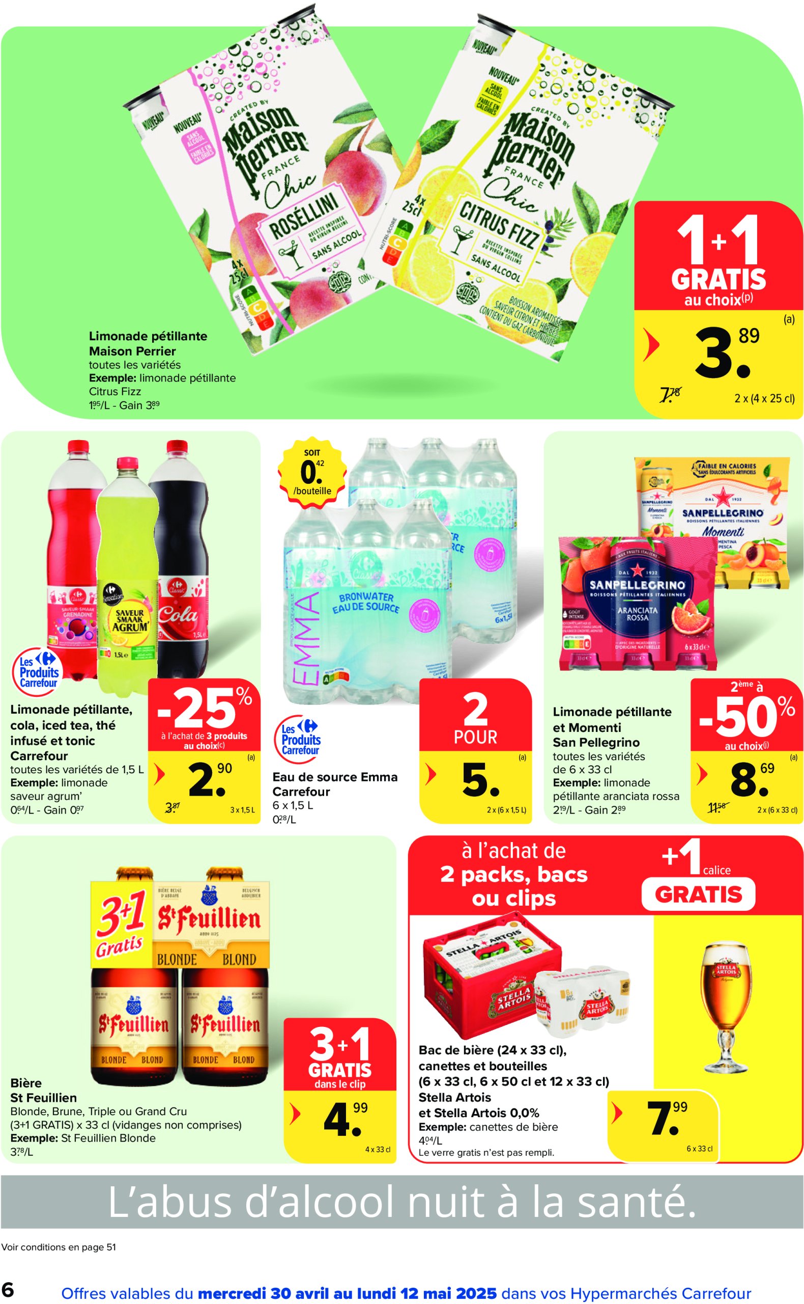 carrefour - Carrefour Hypermarchés folder geldig vanaf 30/04 - 12/05 - page: 6 carrefour - Carrefour Hypermarchés folder geldig vanaf 30/04 - 12/05 - page: 6
