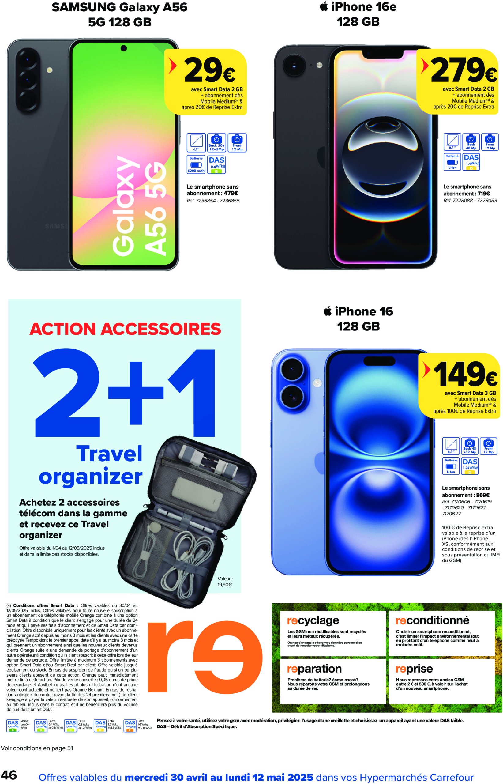 carrefour - Carrefour Hypermarchés folder geldig vanaf 30/04 - 12/05 - page: 46 carrefour - Carrefour Hypermarchés folder geldig vanaf 30/04 - 12/05 - page: 46
